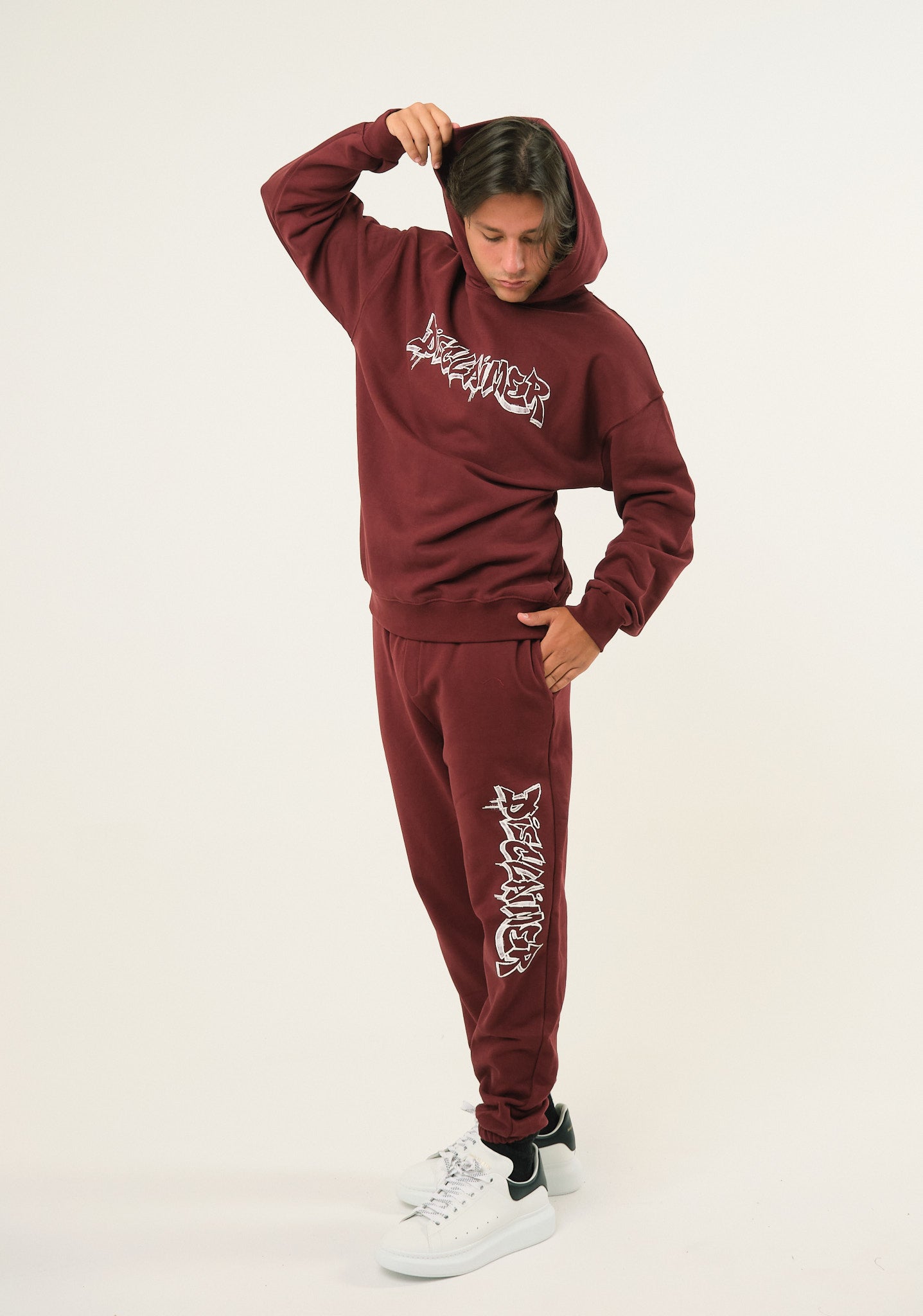 Pantalone con stampa laterale