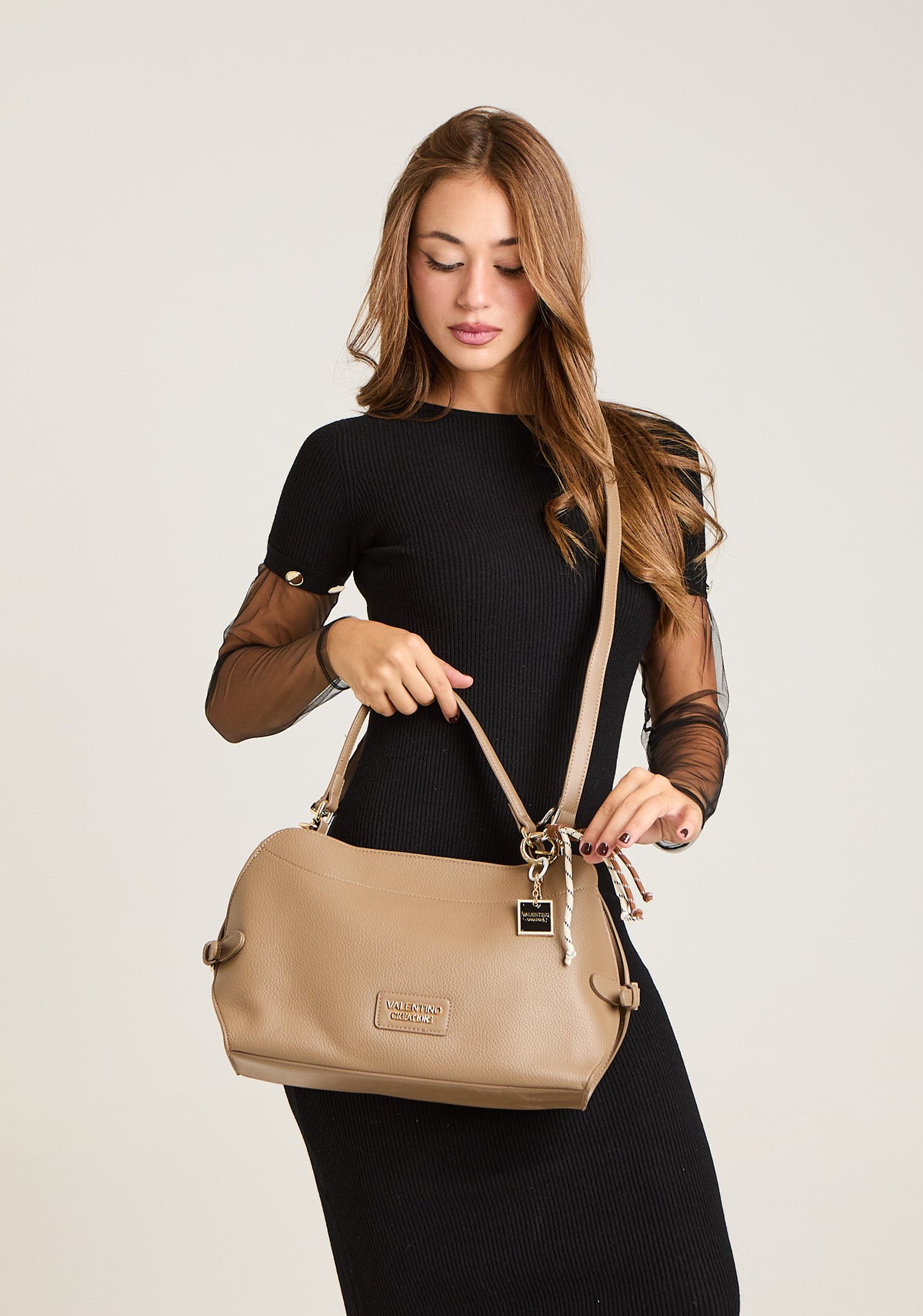 Borsa regular con charms