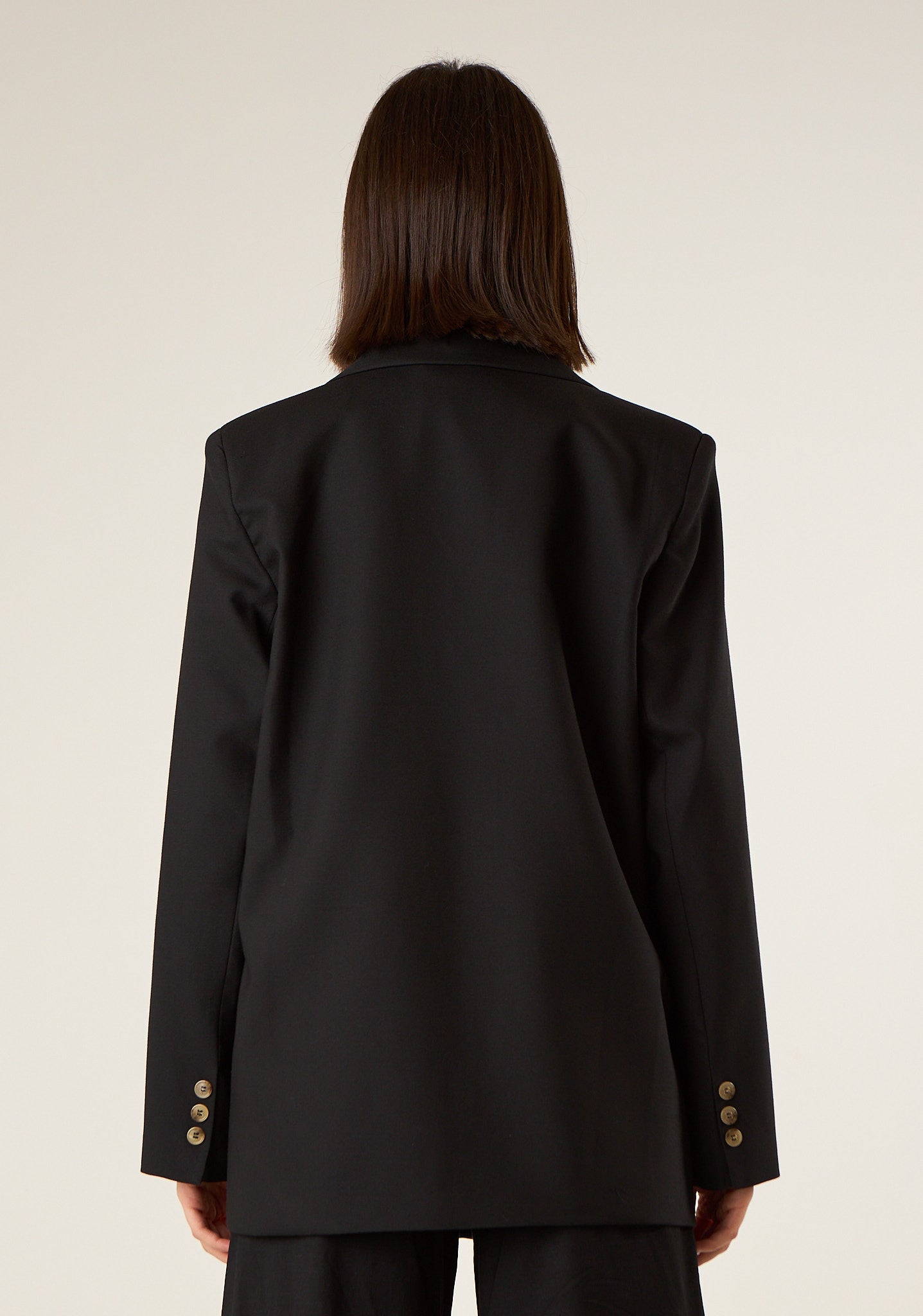 Giacca monopetto allungata