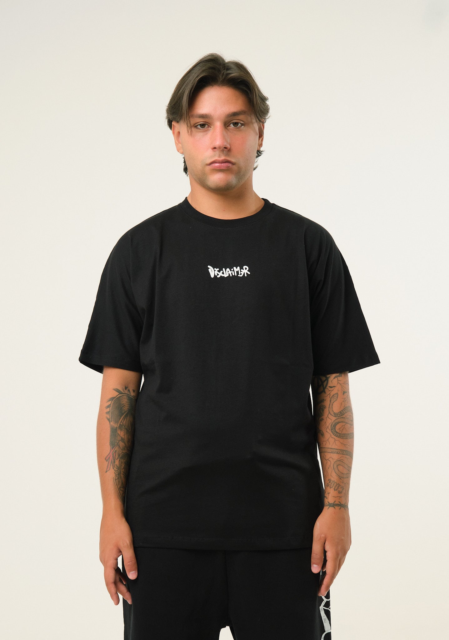 T-shirt con stampa spray