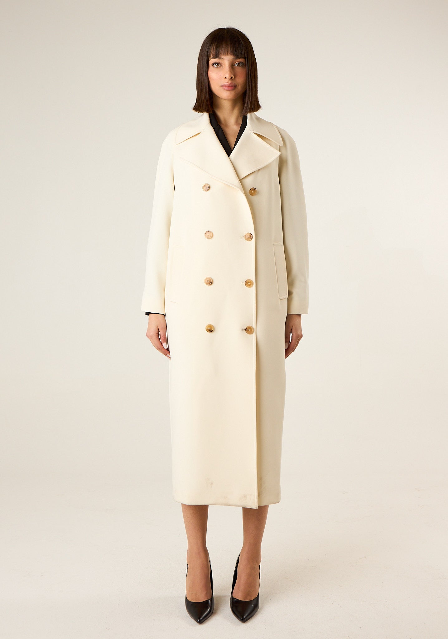 Trench over doppiopetto