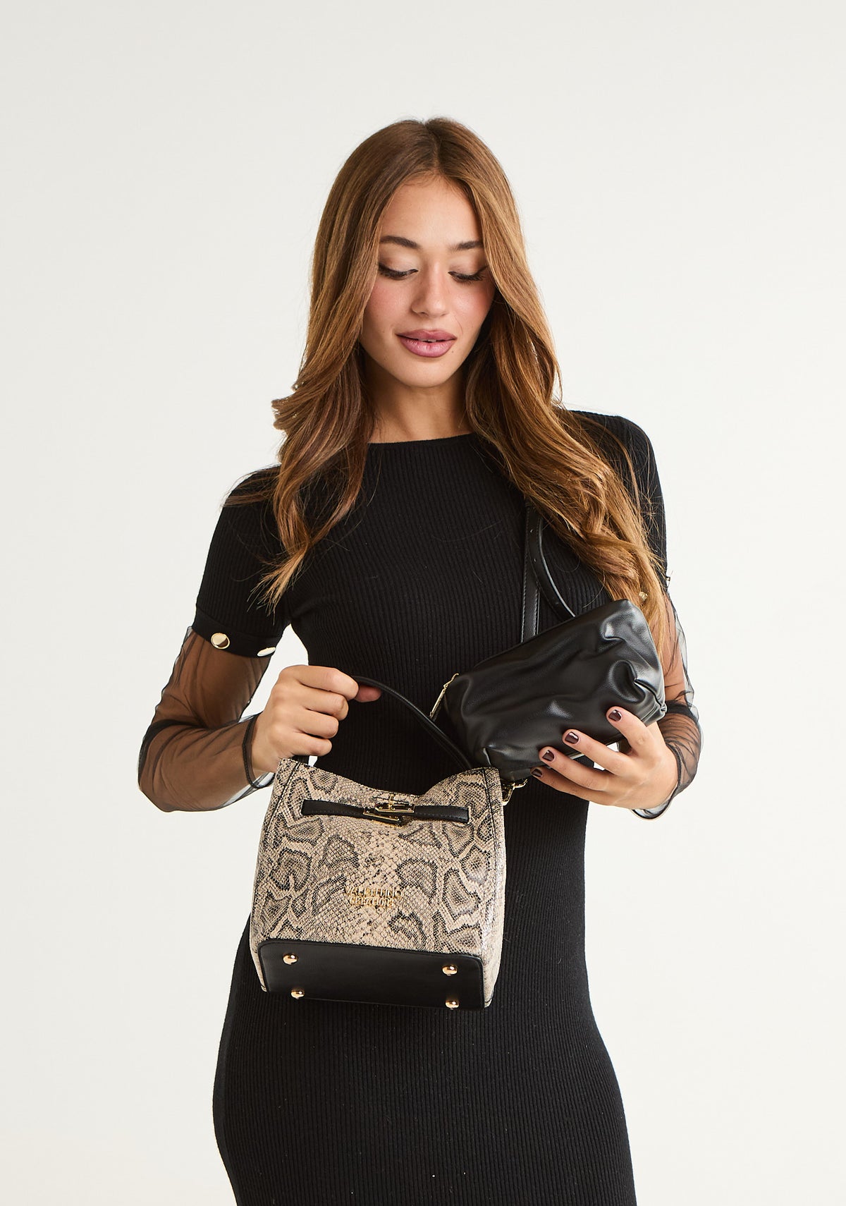Borsa a mano con borsello