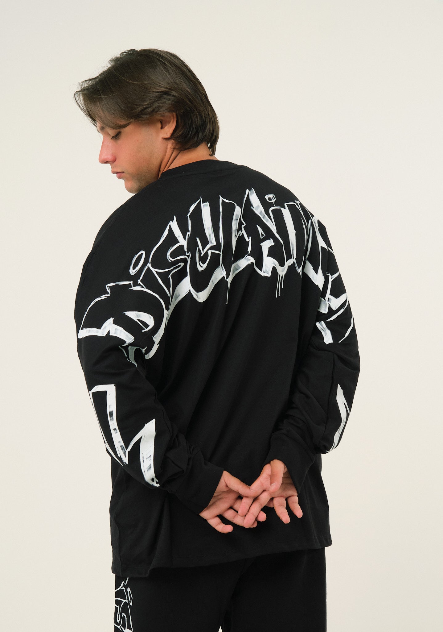 Maglia con stampa posteriore