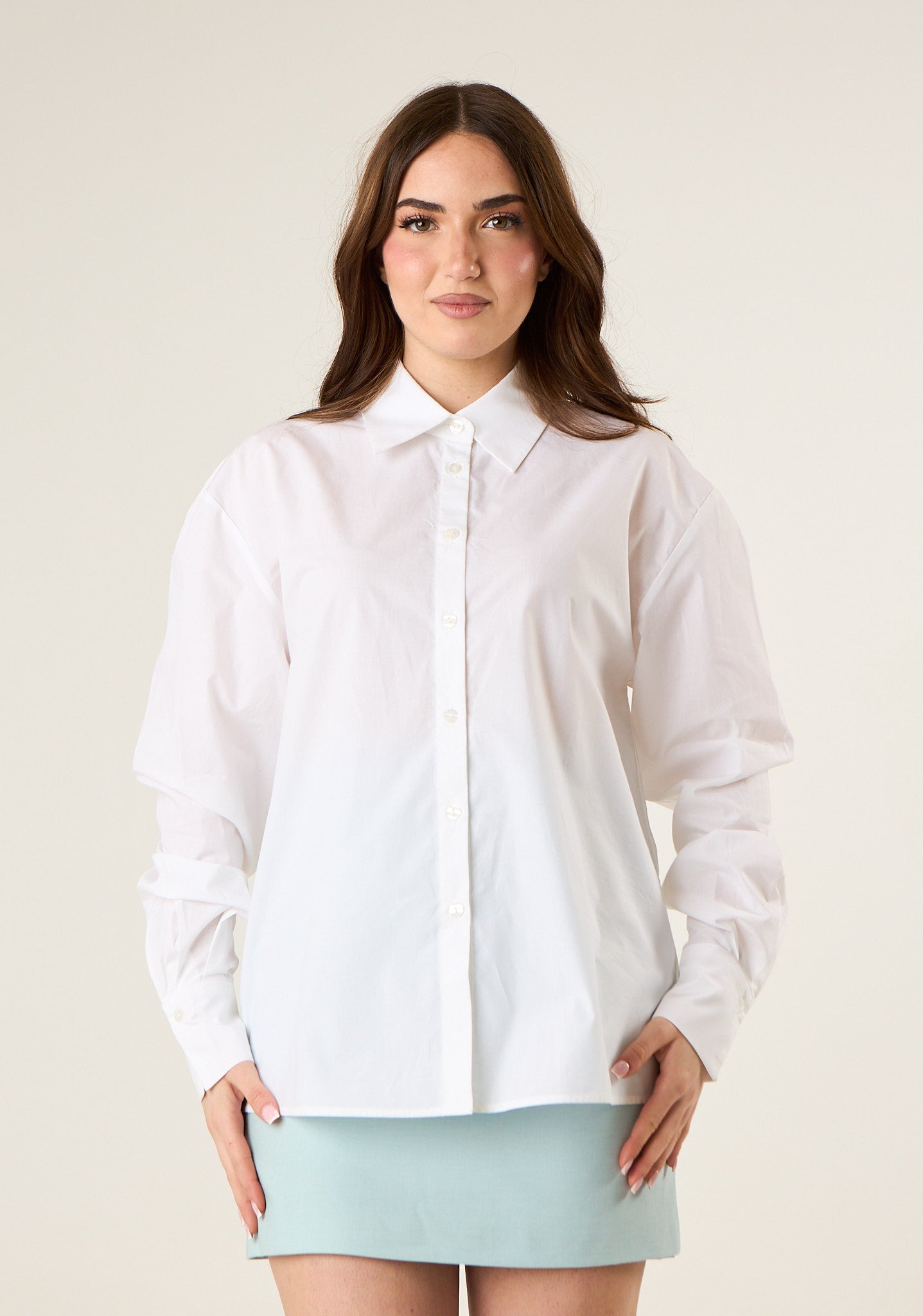 Camicia classica in cotone