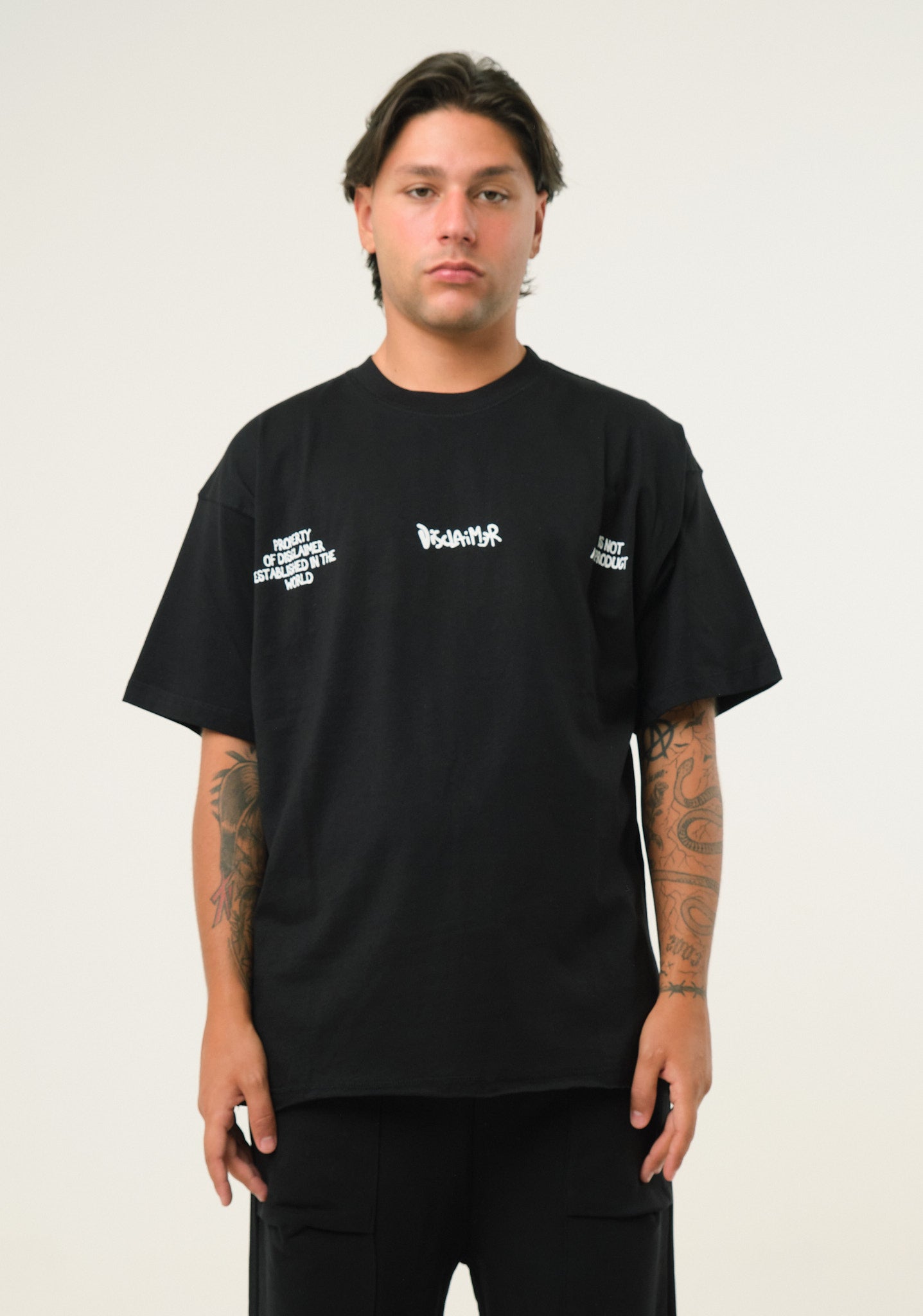 T-shirt con stampe frontali