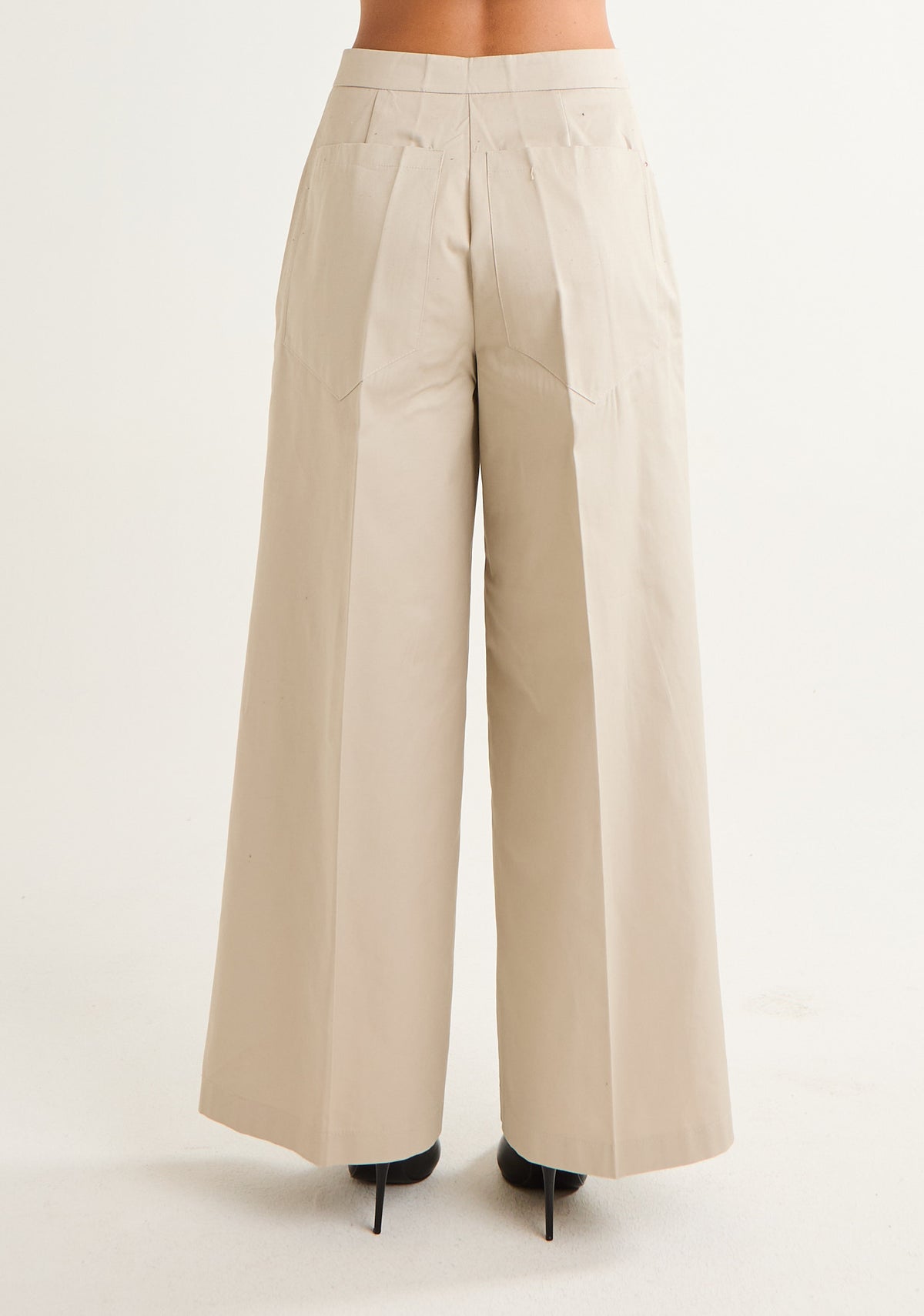 Pantalone gambe larghe