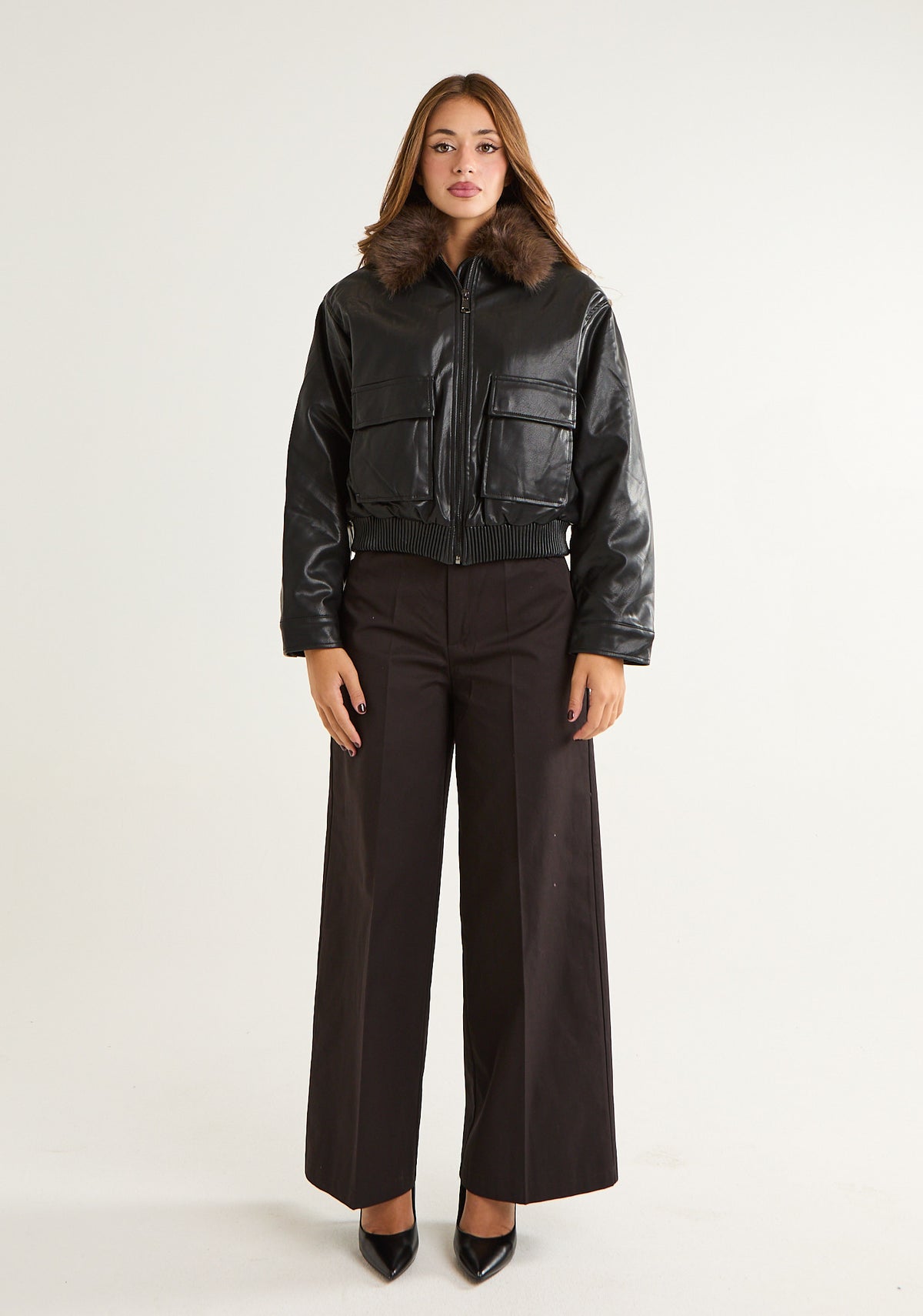 Pantalone gambe larghe