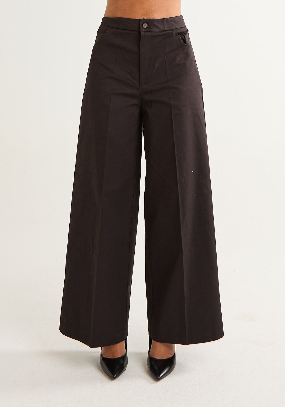 Pantalone gambe larghe