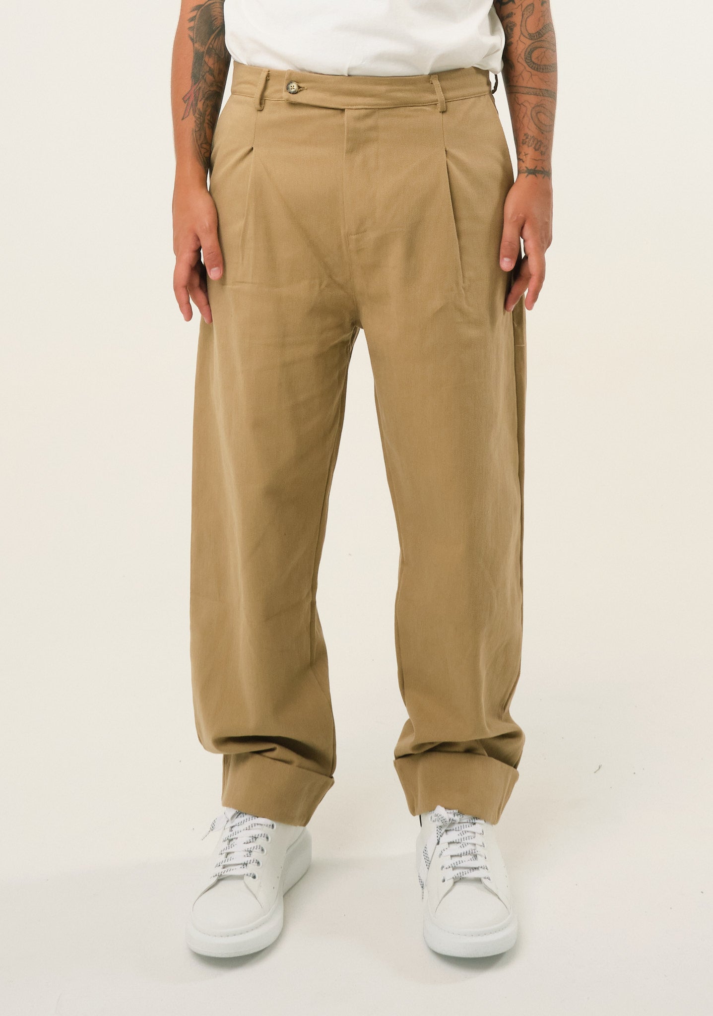 Pantalone in gabardine