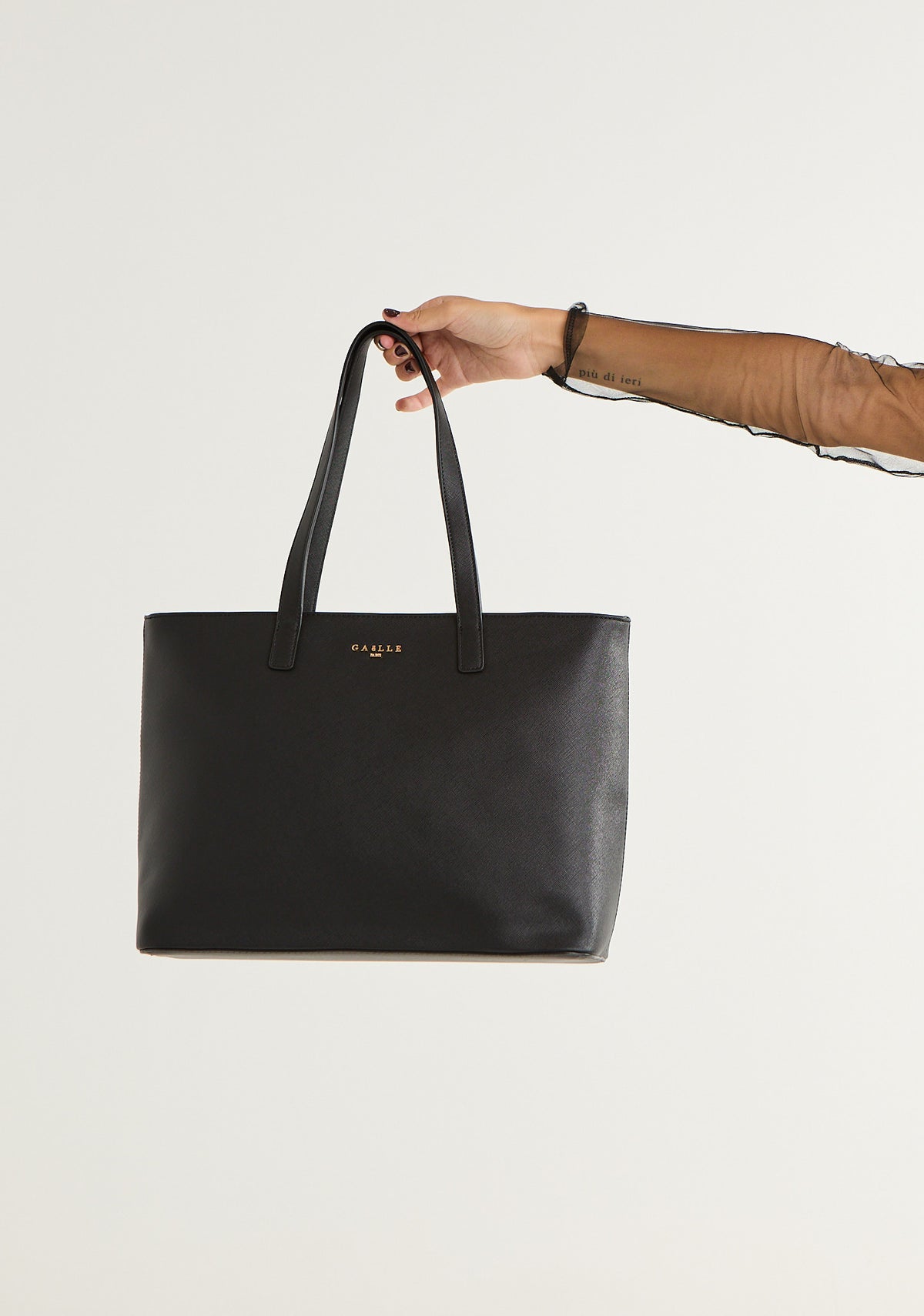 Borsa maxi shopper in saffiano