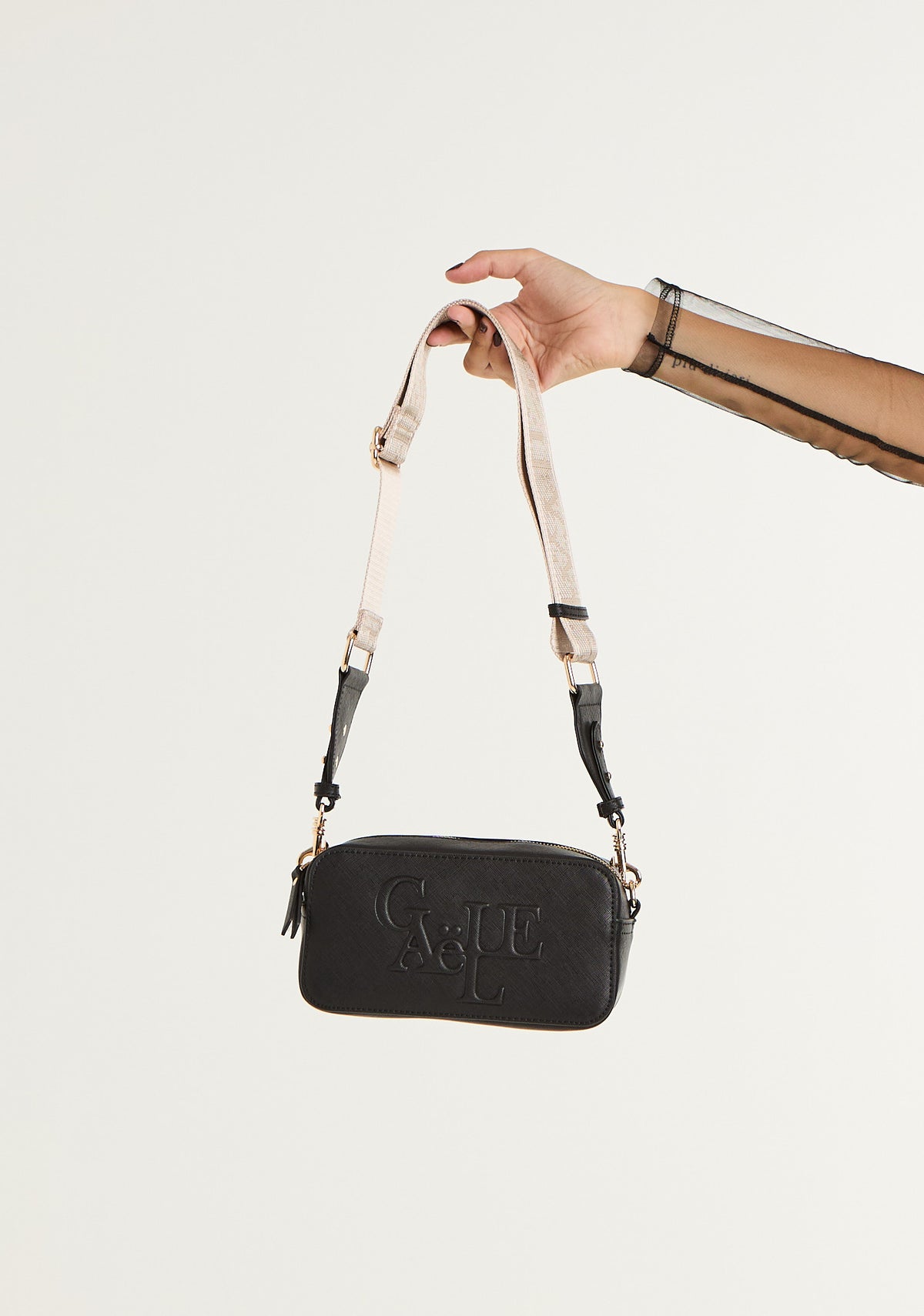 Borsa camera bag in saffiano