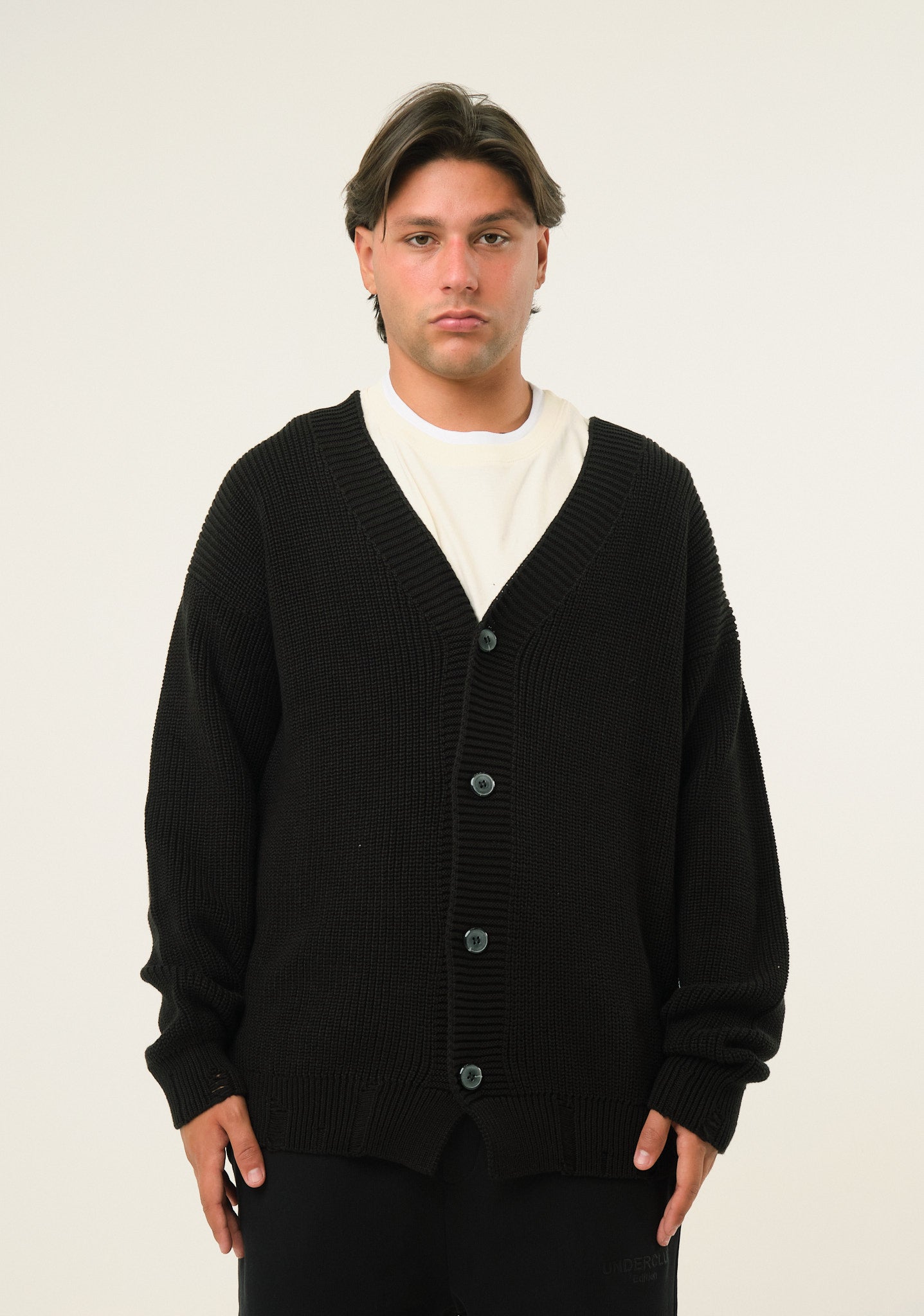 Cardigan in tricot