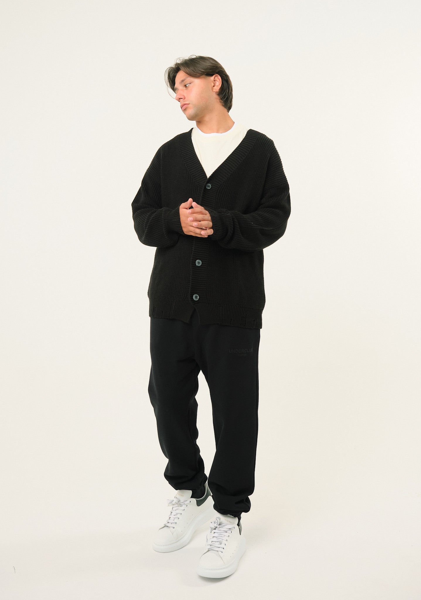 Cardigan in tricot
