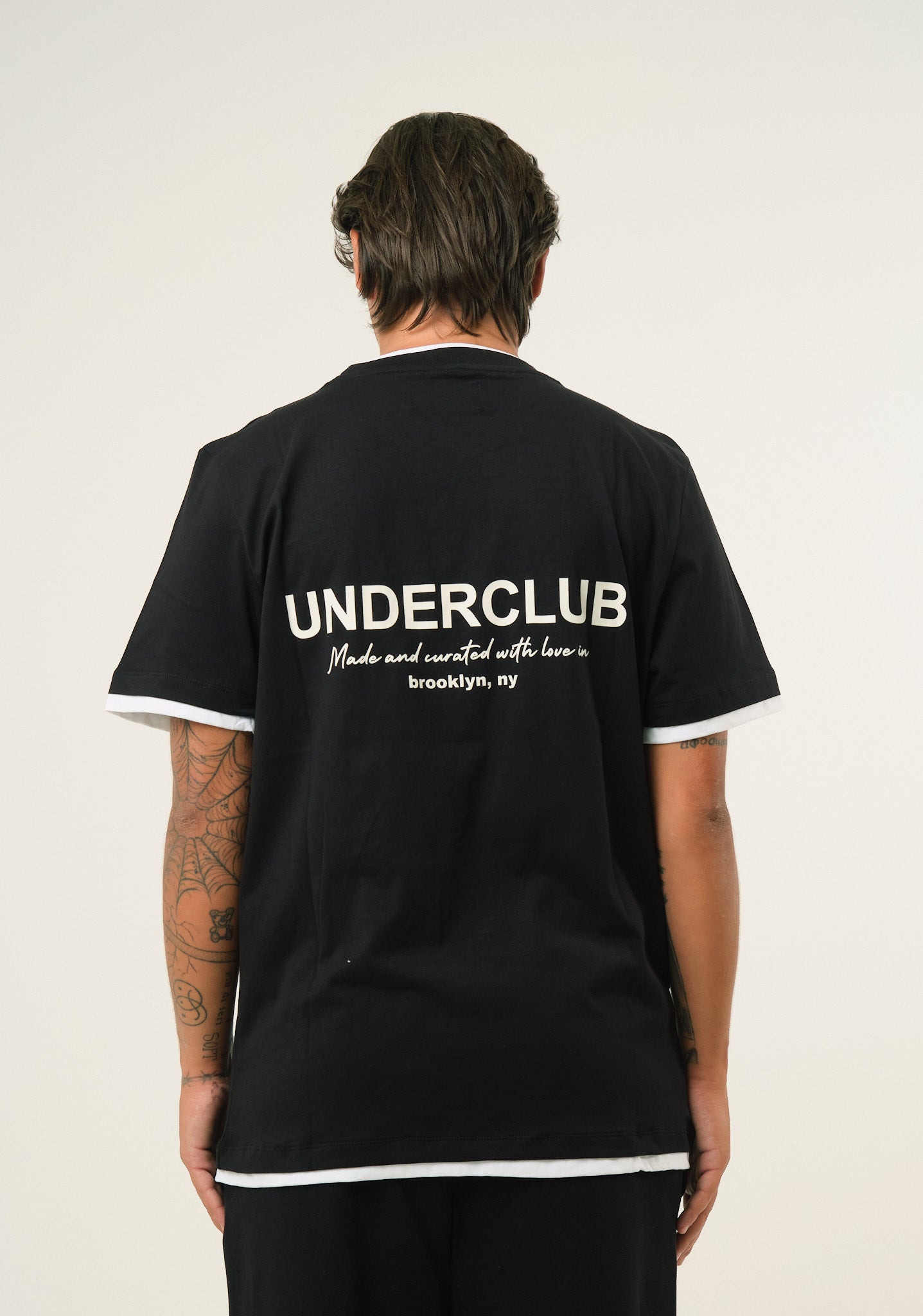 T-shirt con profilo a contrasto