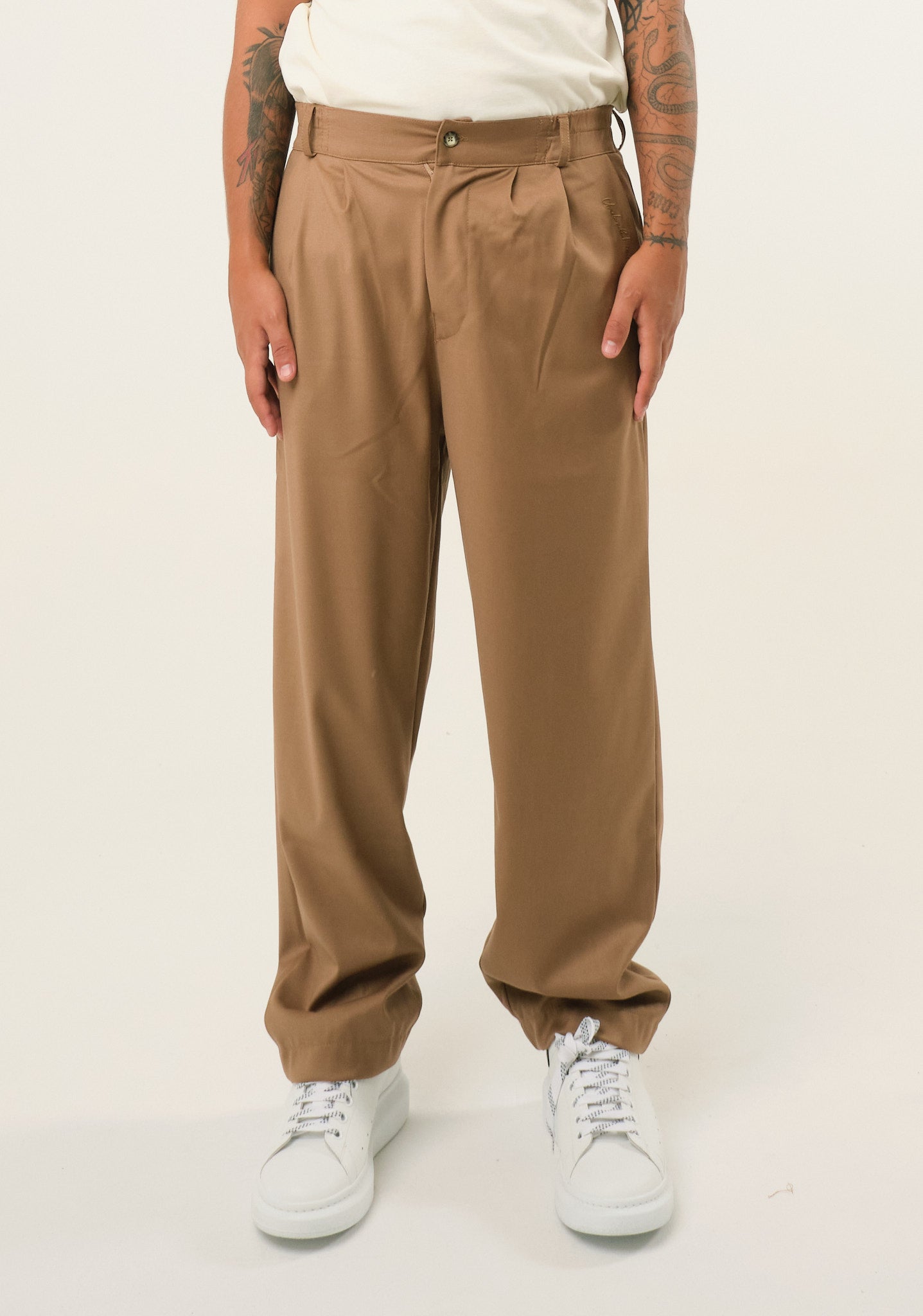 Pantalone in punto cotone