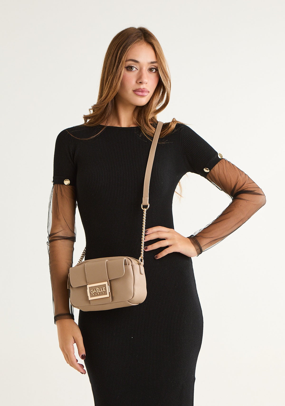 Borsa mini camera bag in saffiano