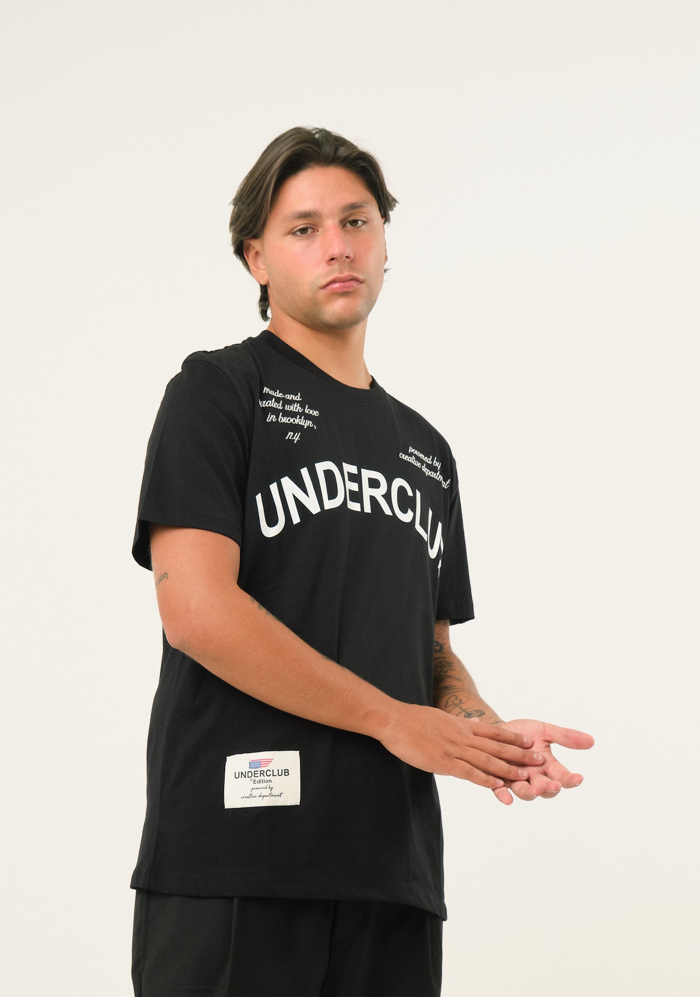 T-shirt con stampe frontali