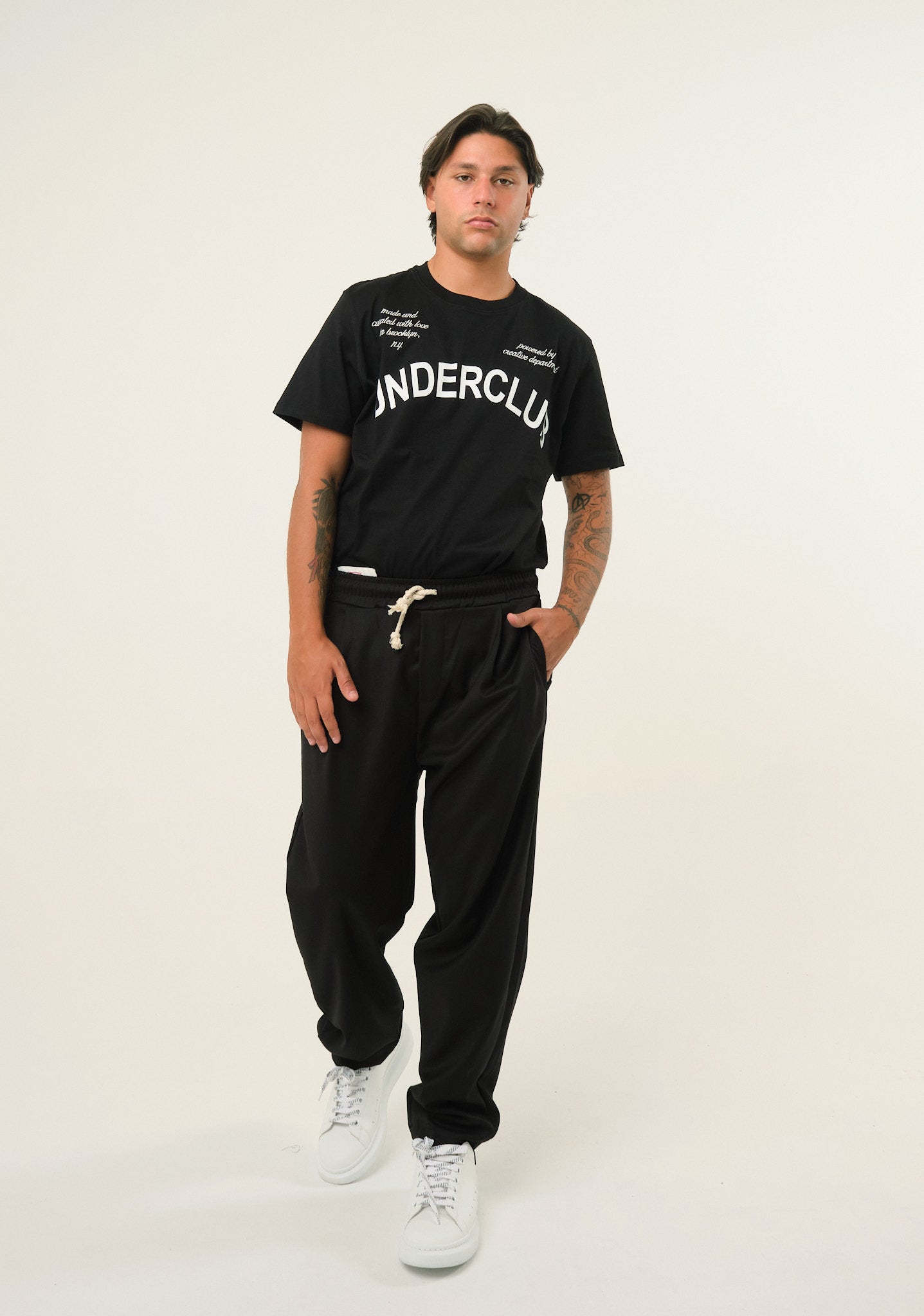 Pantalone in punto cotone