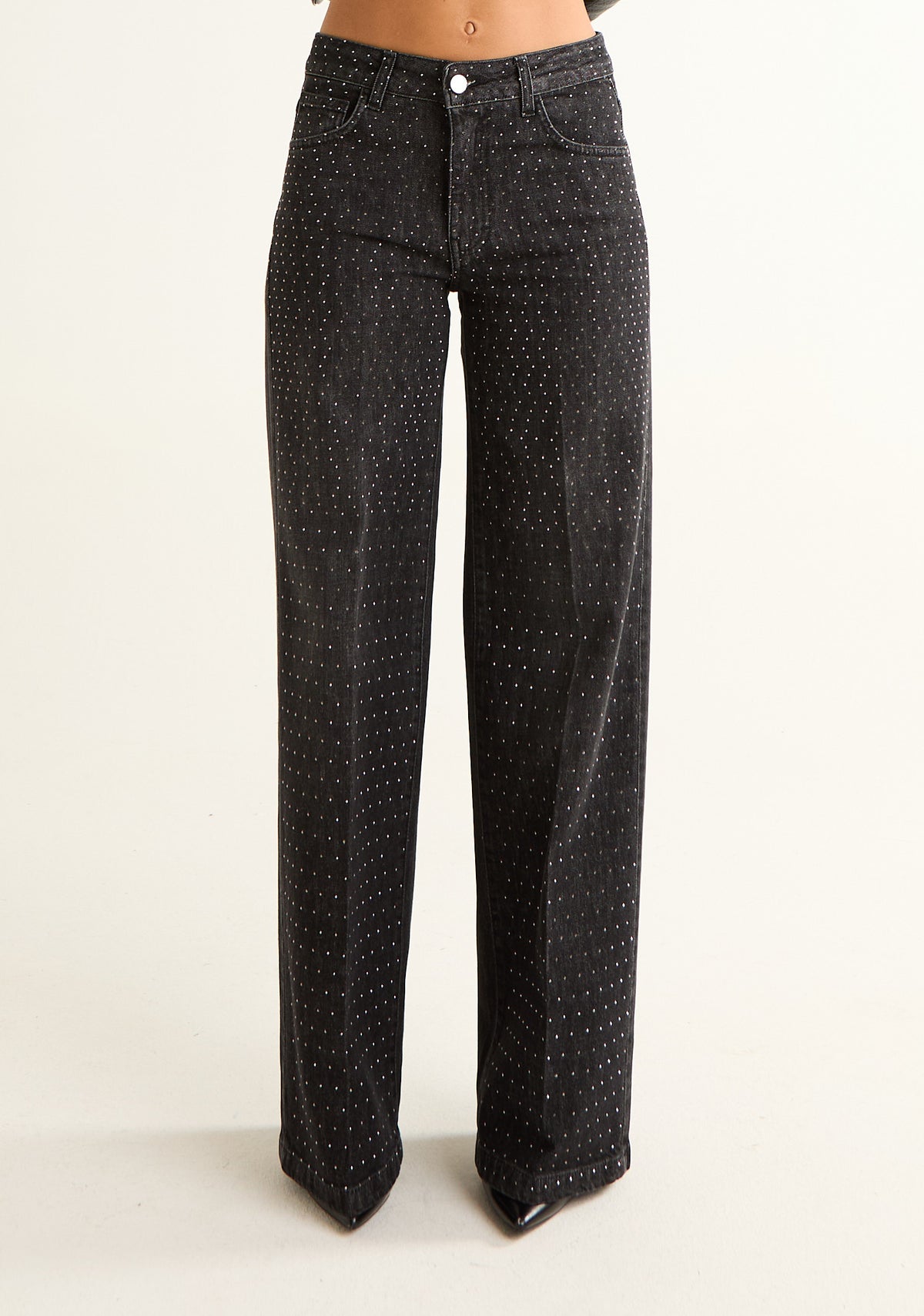 Jeans Jeraldina a pois