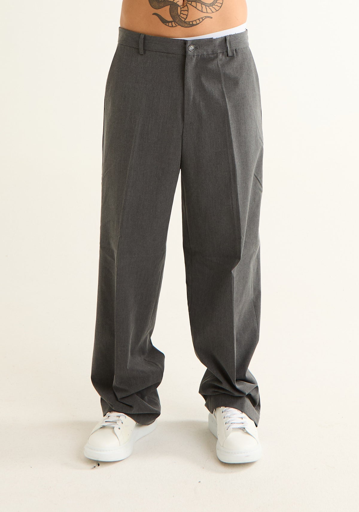 Pantalone sartoriale a gambe morbide