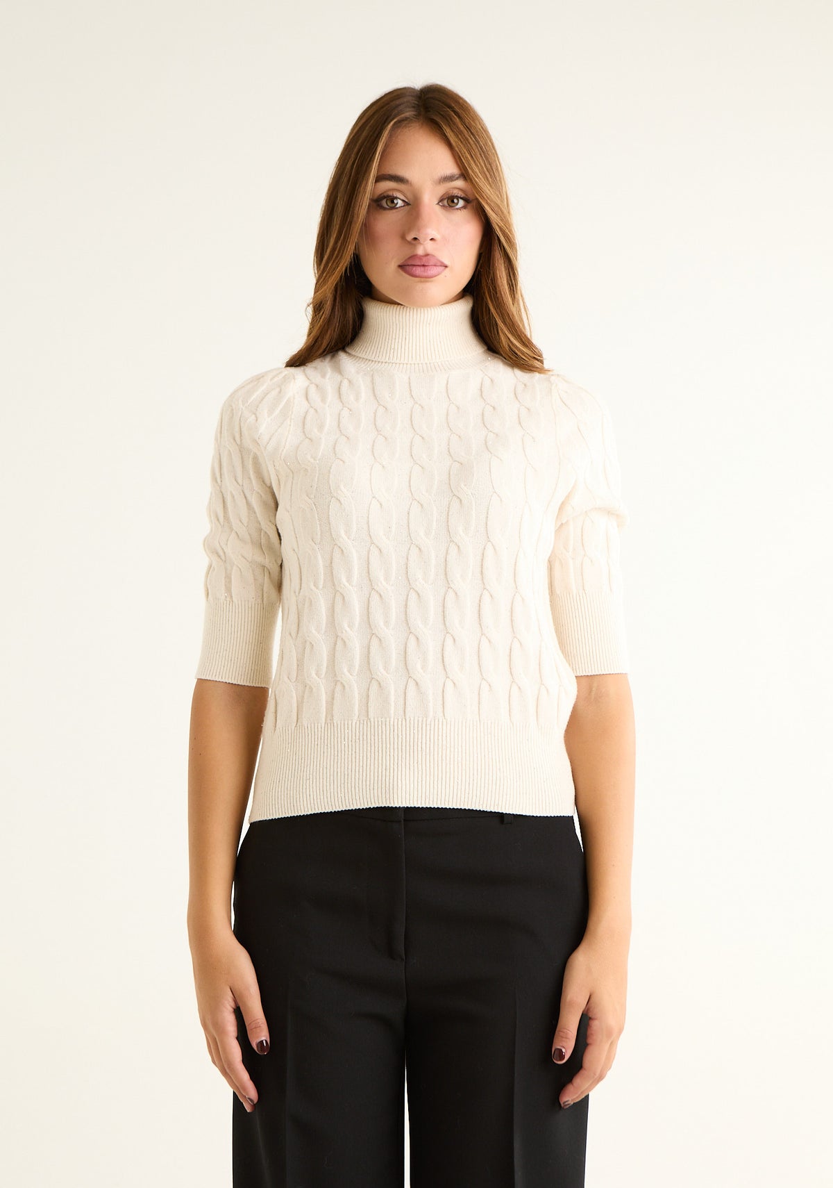 Maglia con maniche a 3/4