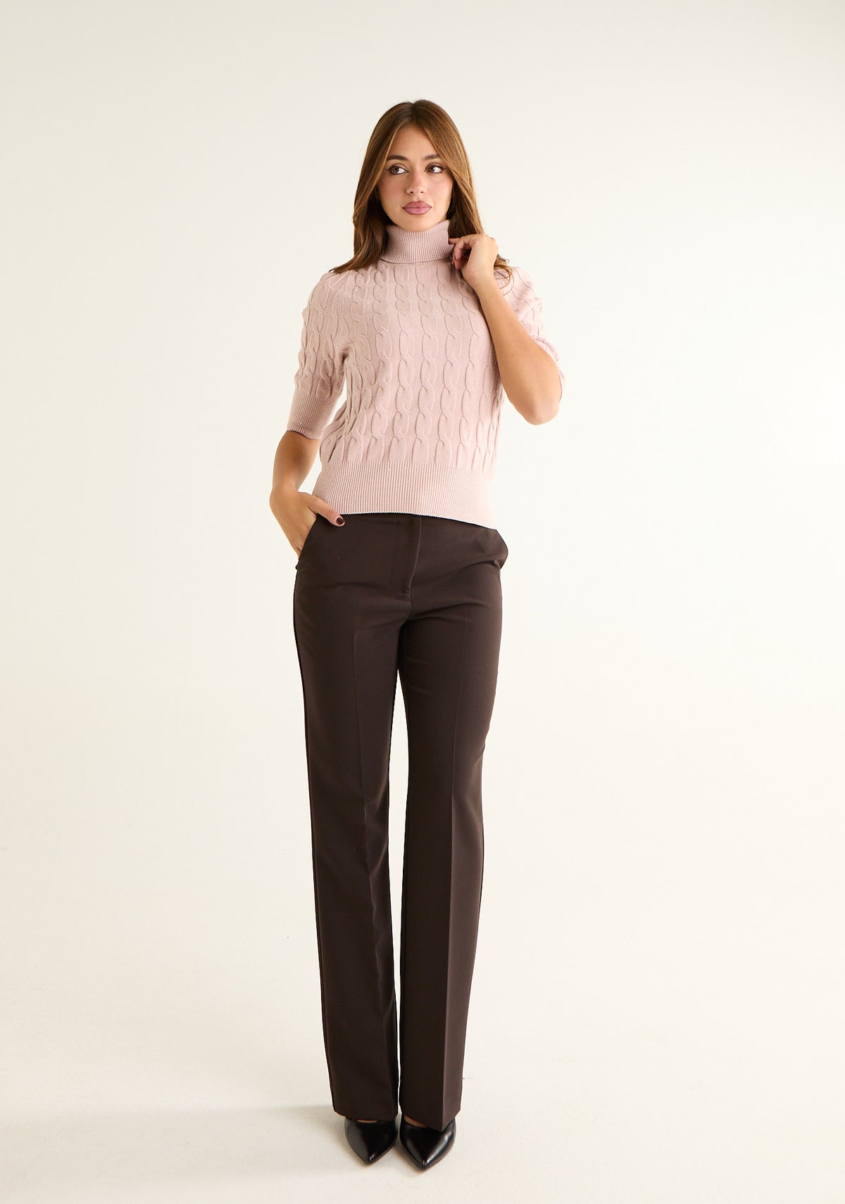 Maglia con maniche a 3/4