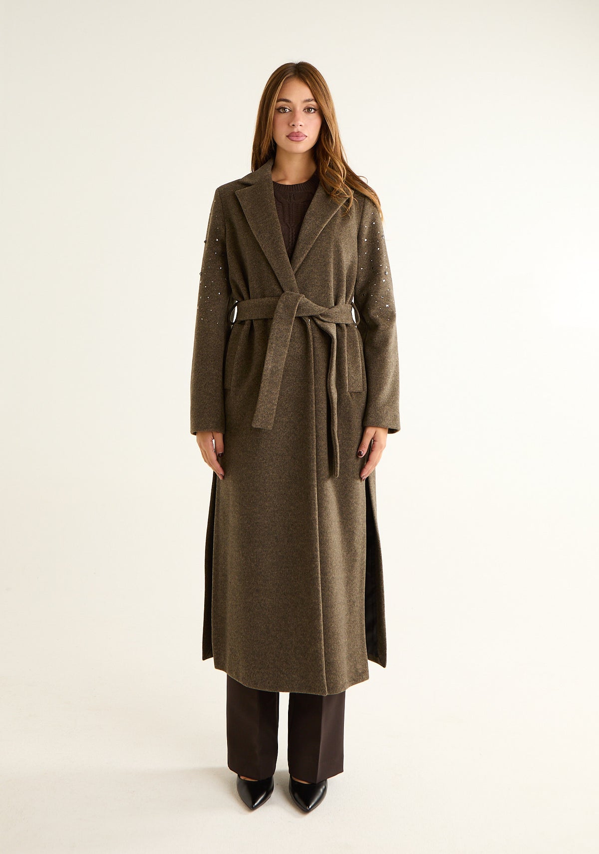 Cappotto in misto lana