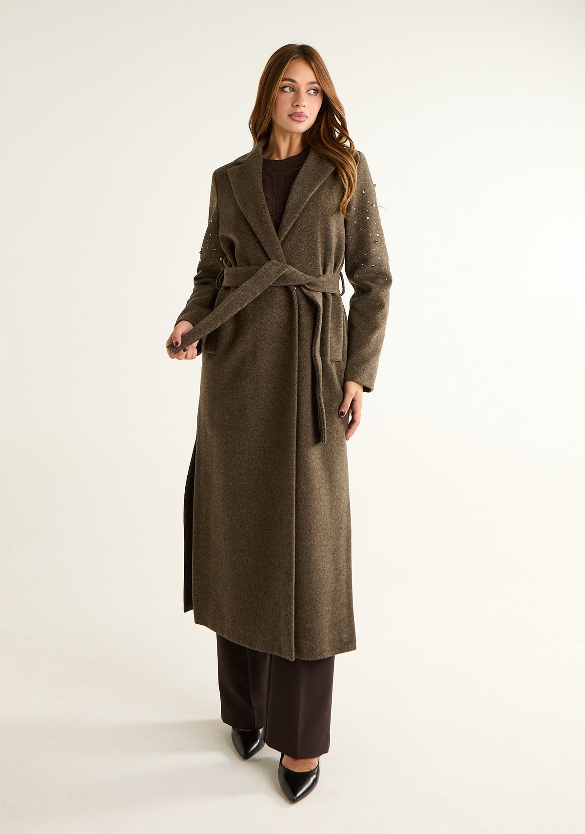 Cappotto in misto lana
