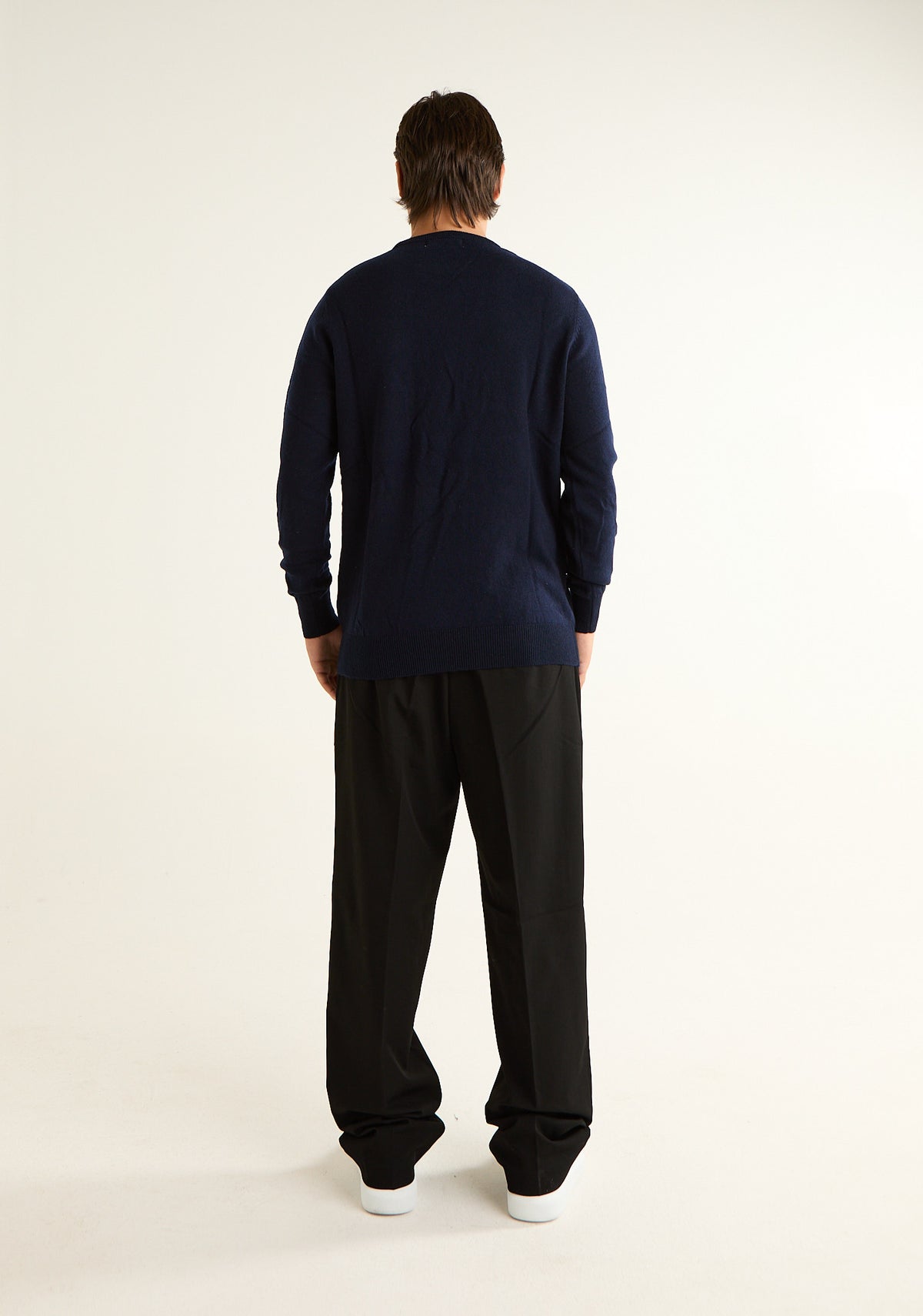 Maglia paricollo in cashmere