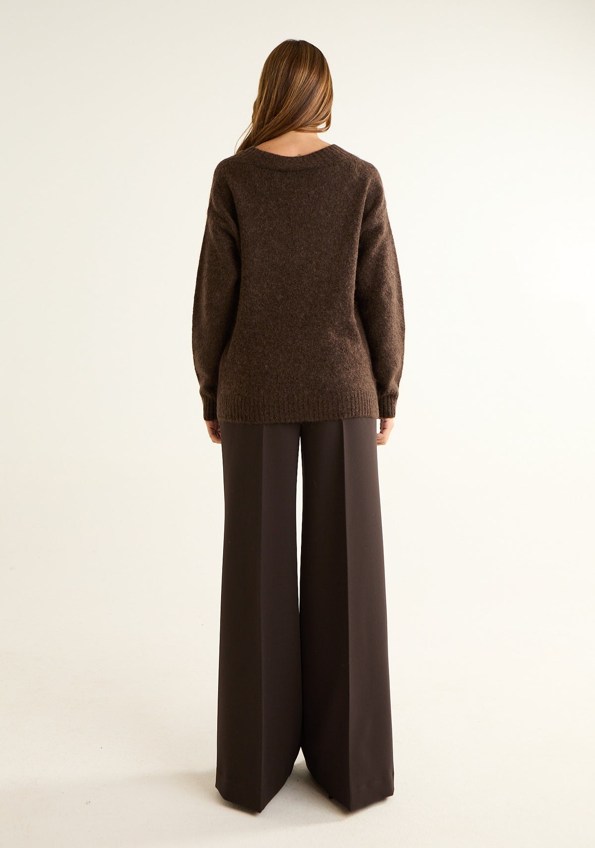 Maglia over in misto mohair