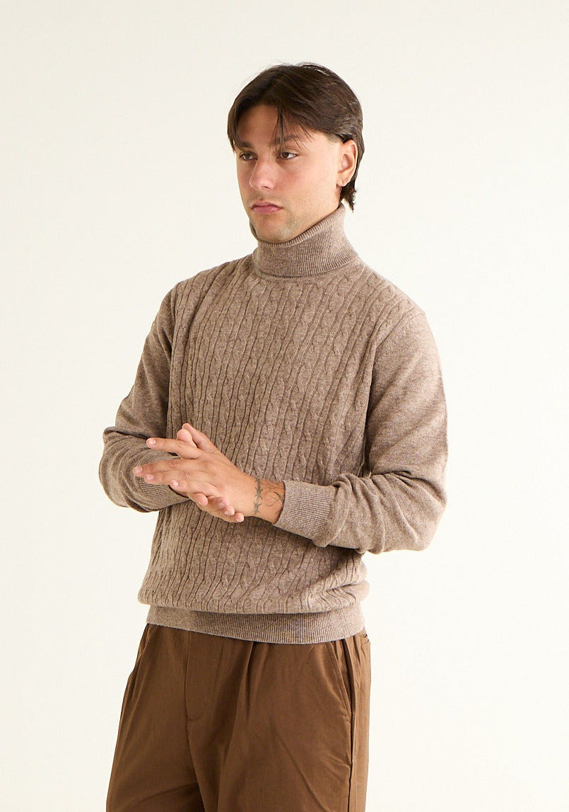 Maglia dolcevita in cashmere
