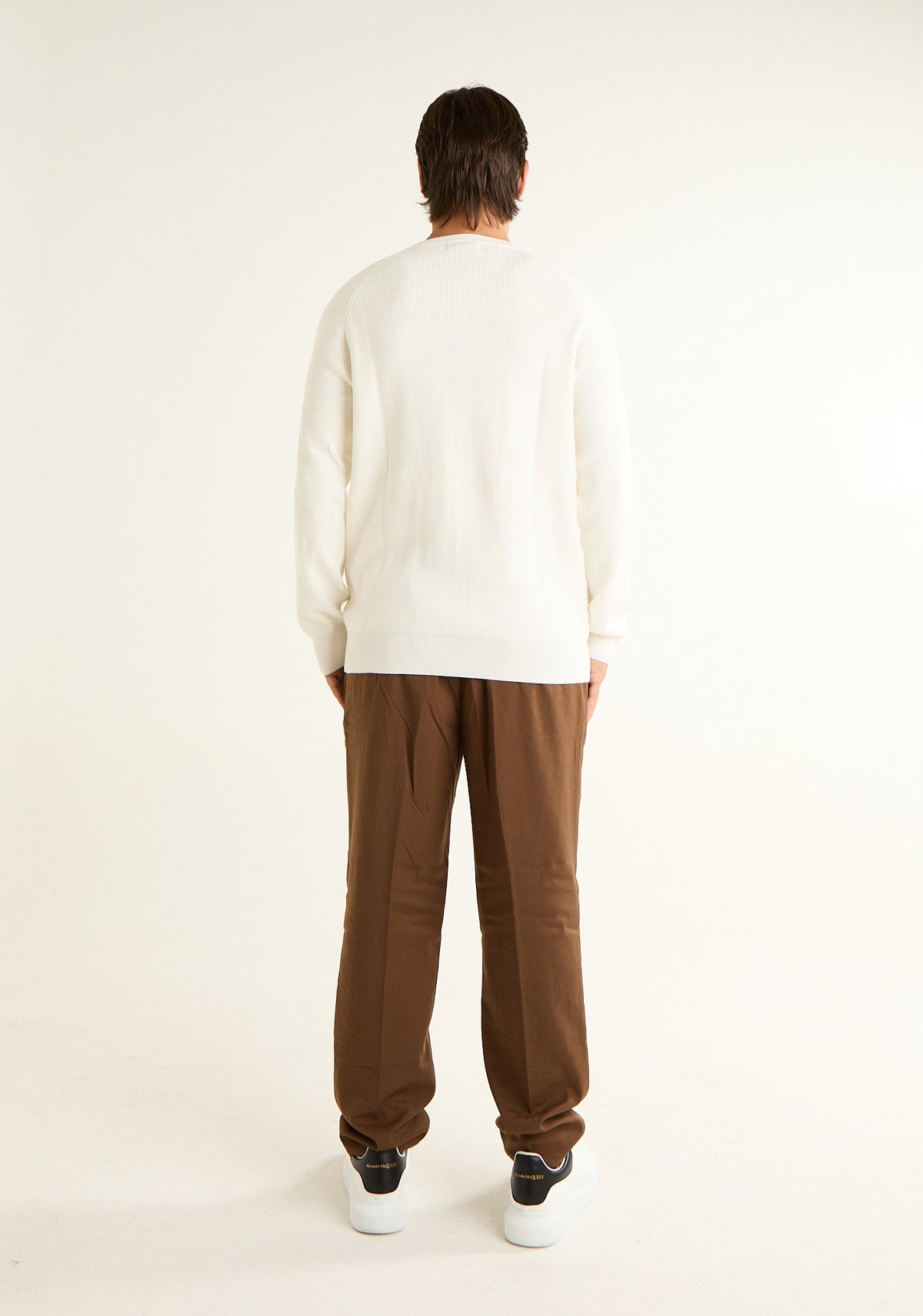 Maglia paricollo in costa inglese