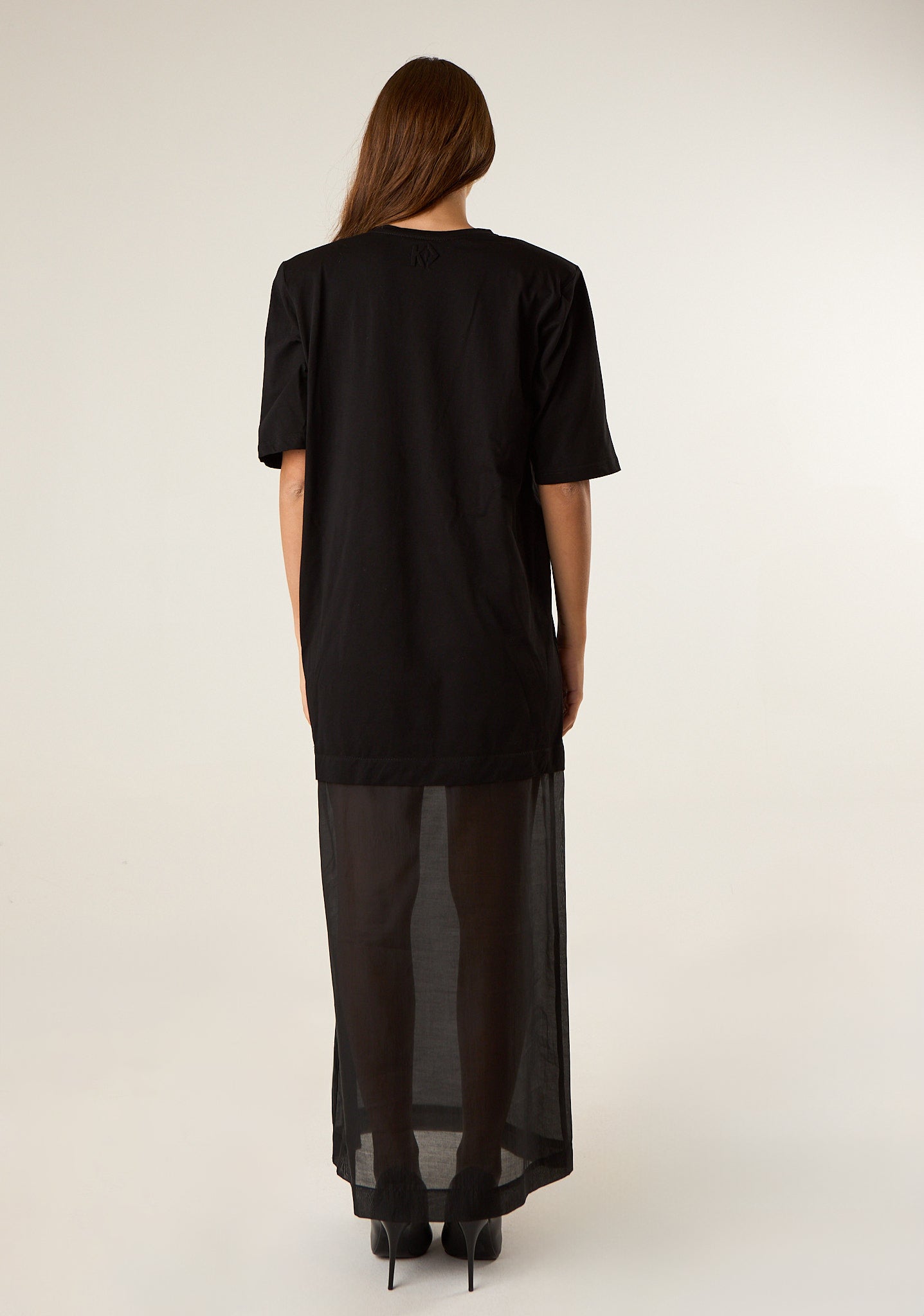Abito maxi t-shirt