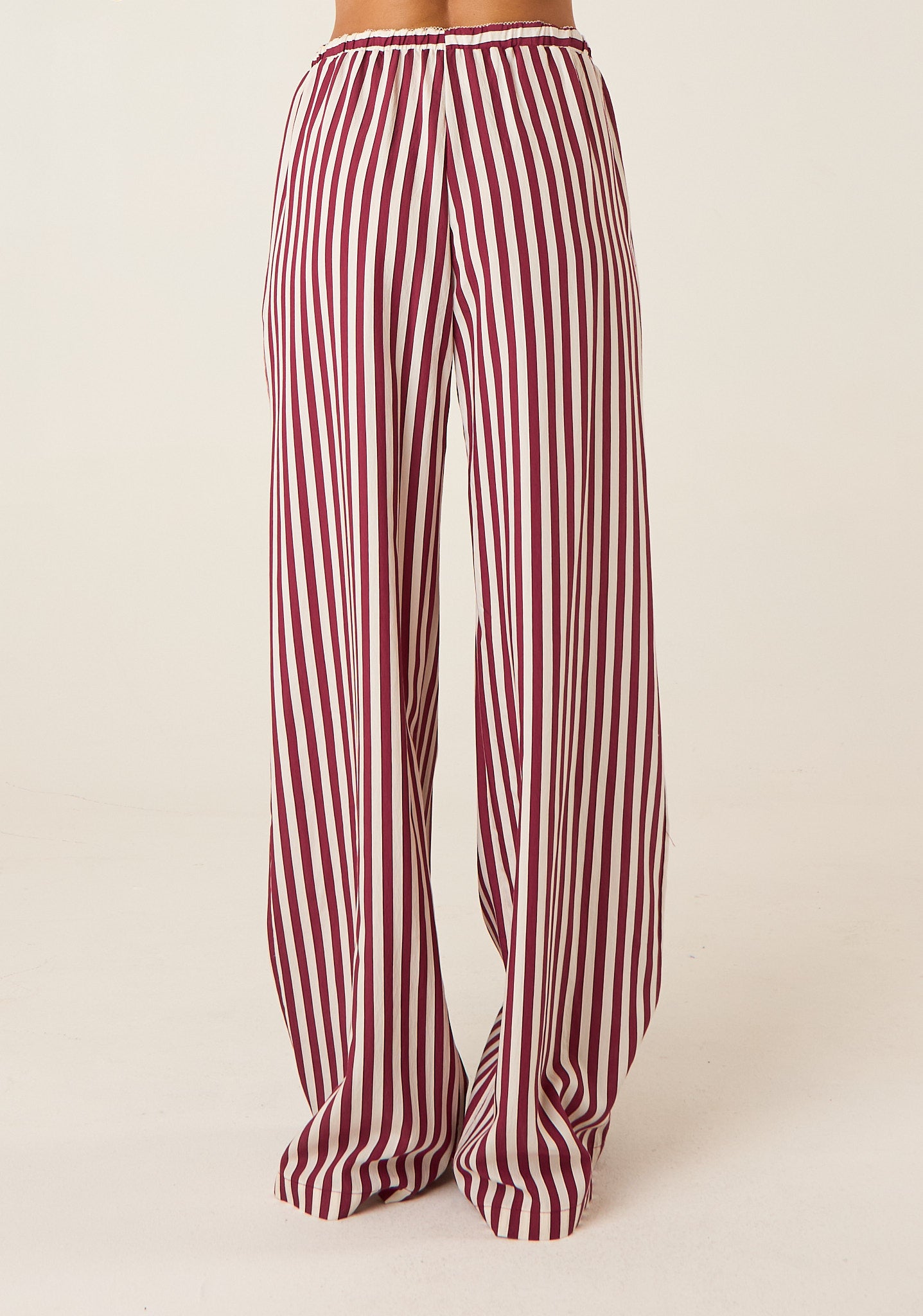 Pantalone palazzo a righe