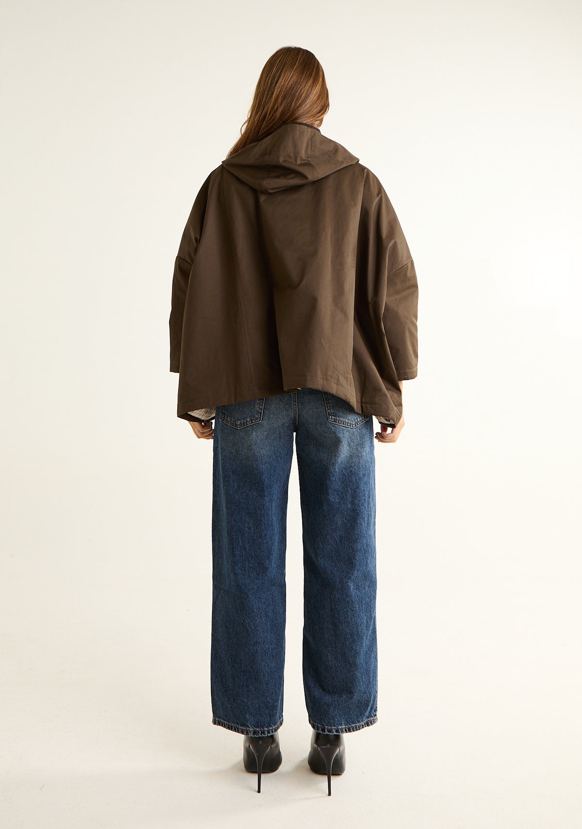 Parka over con colletto
