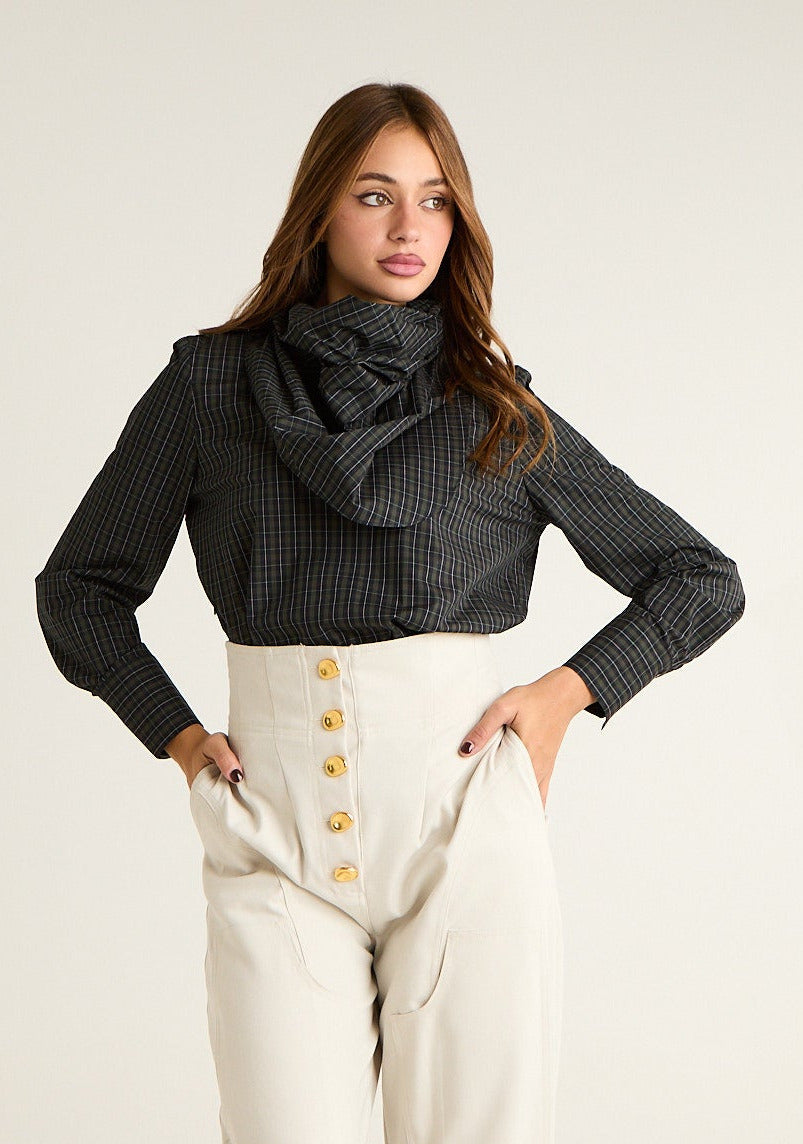 Blusa con bandana