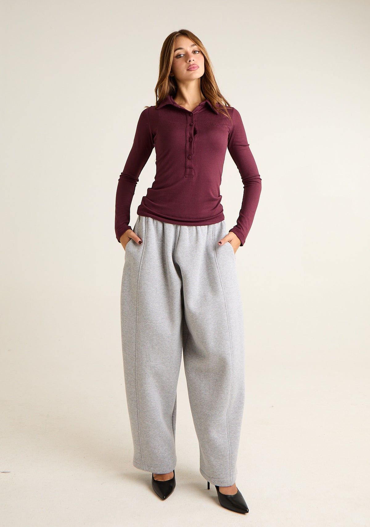 Pantalone tuta baggy