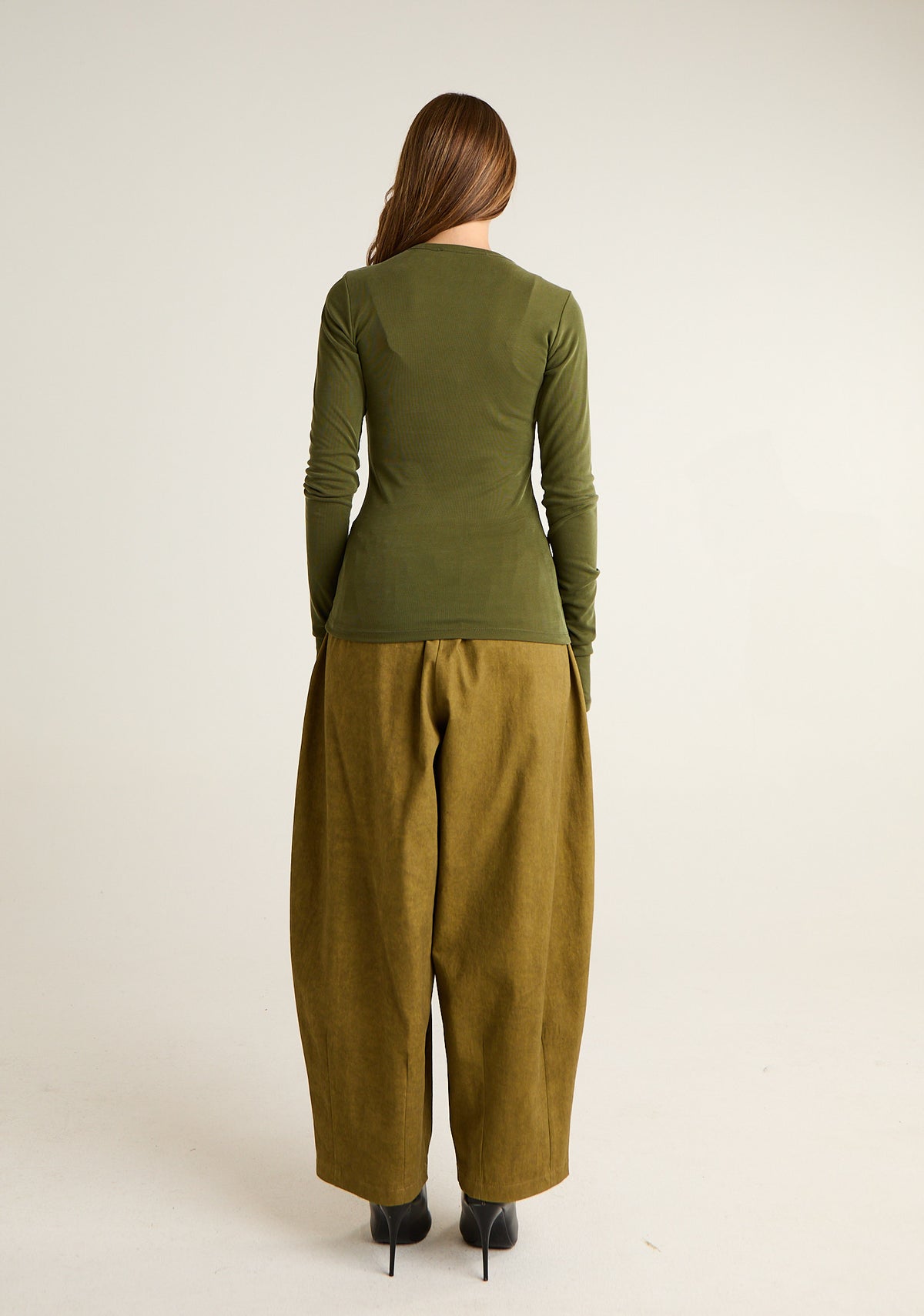 Maglia con scollo serafino