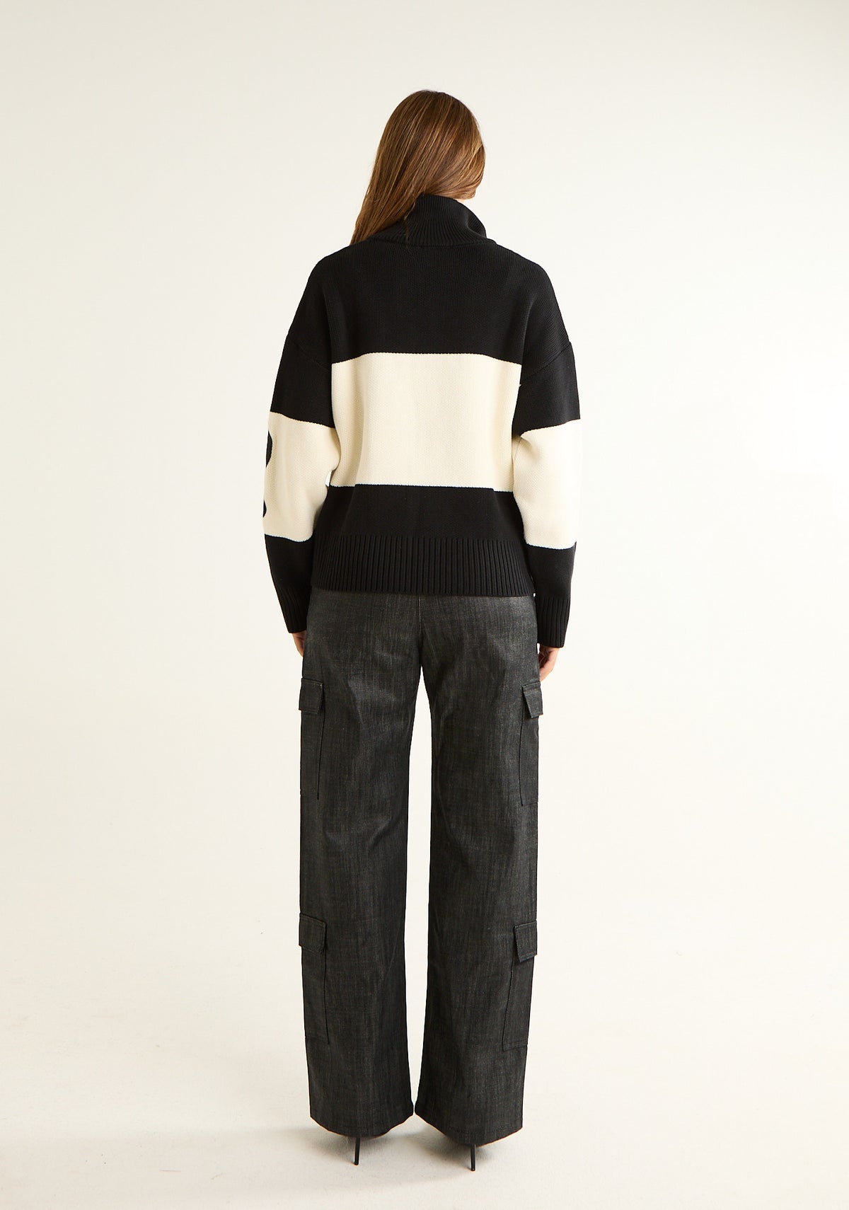 Maglia fullzip in tricot