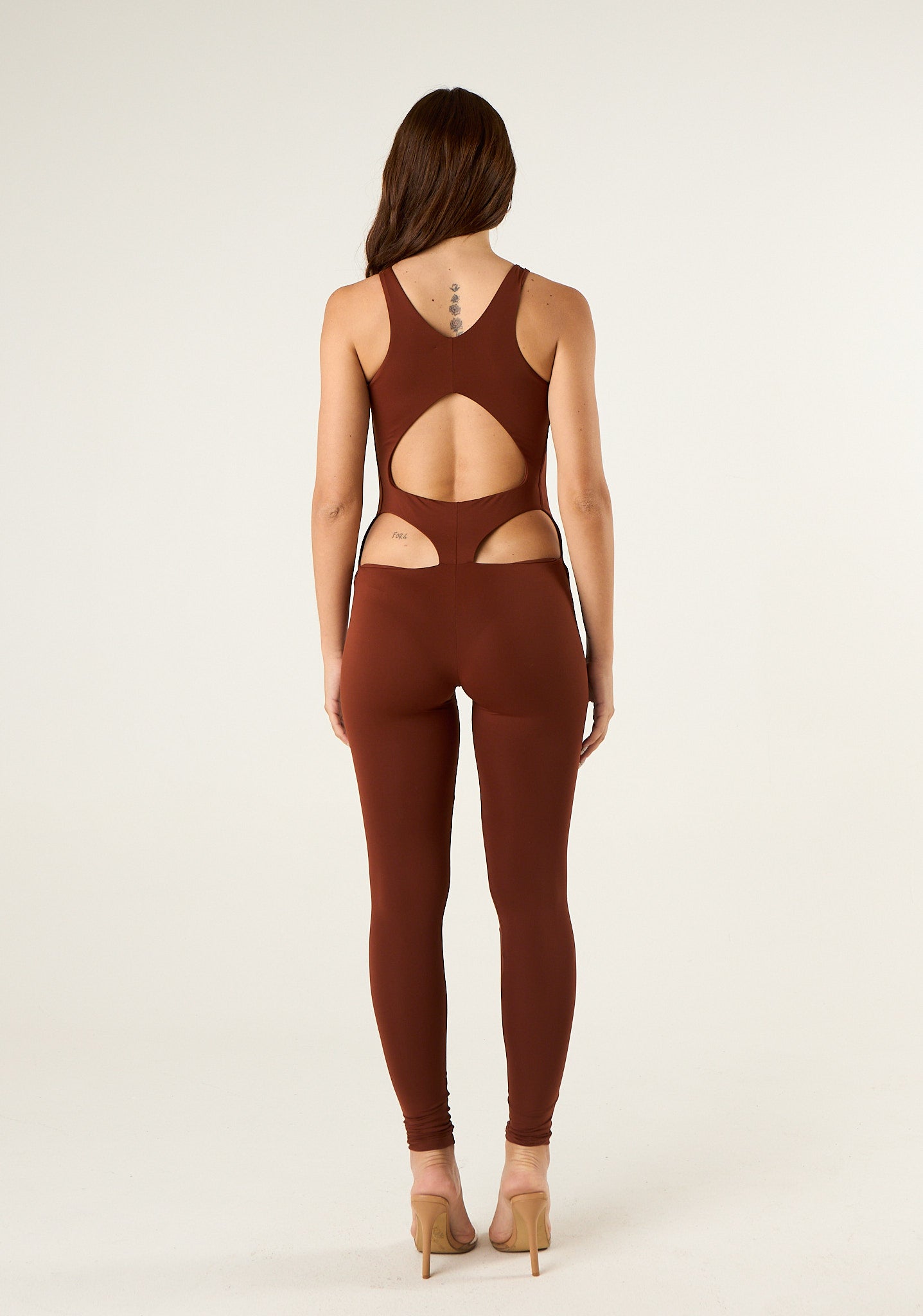 Tuta in lycra a gamba lunga
