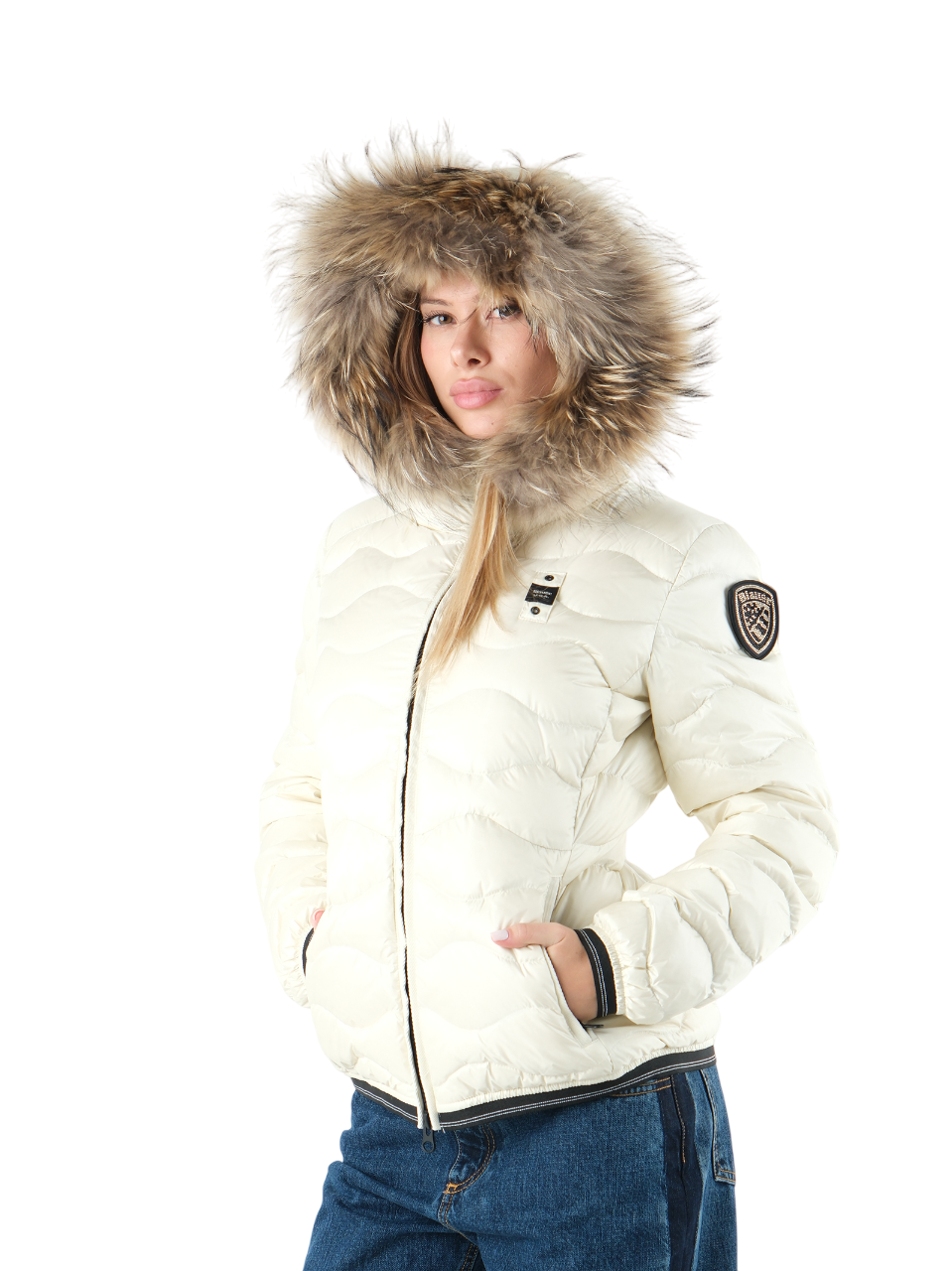 Aldie Fur Trim Down Jacket