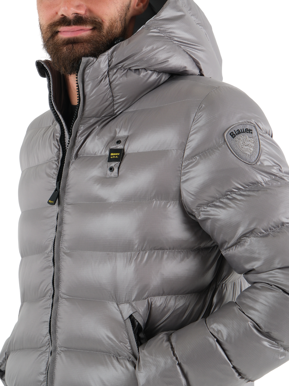 Adams eco nylon down jacket