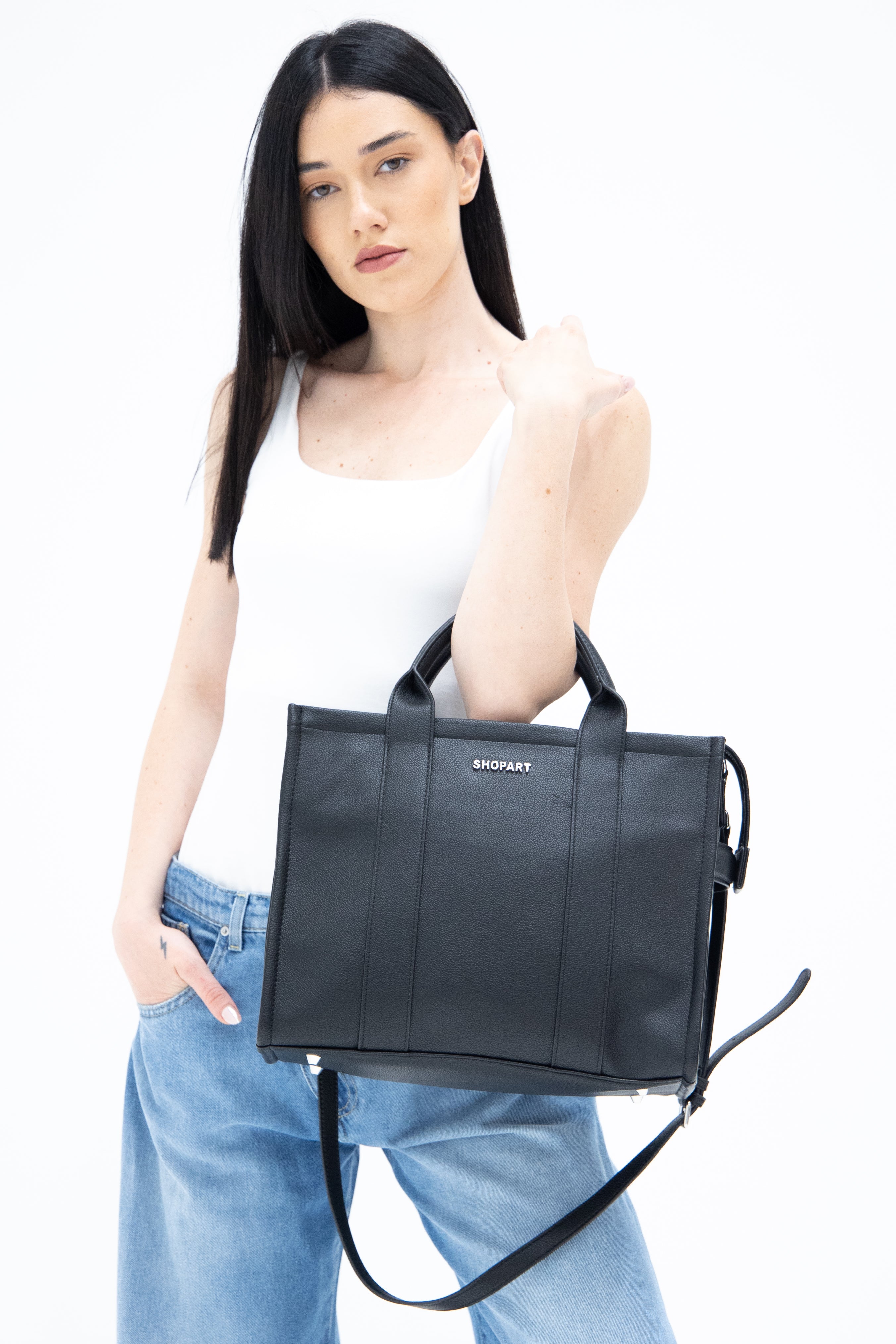 Borsa con logo
