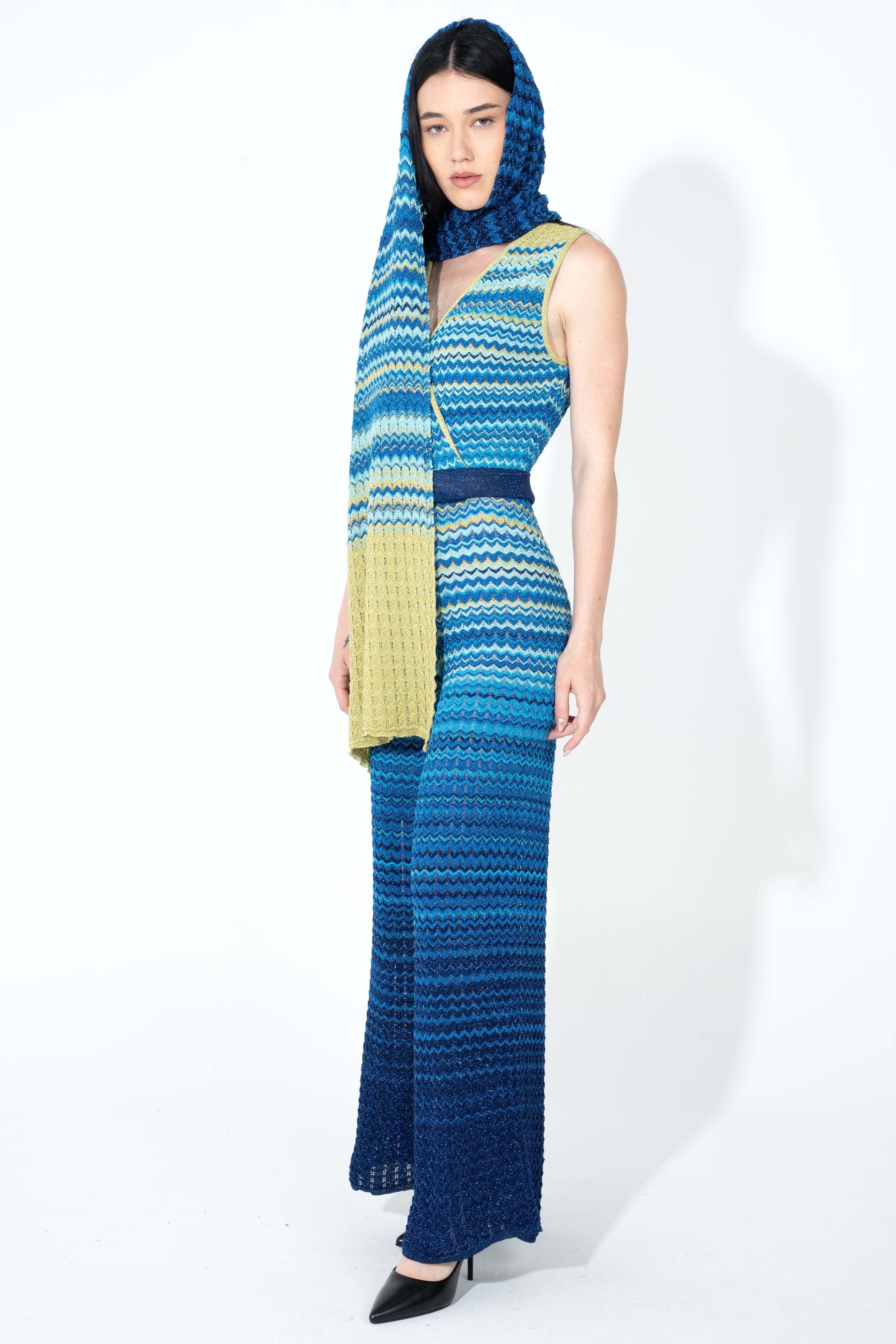 Foulard in maglia degrade'