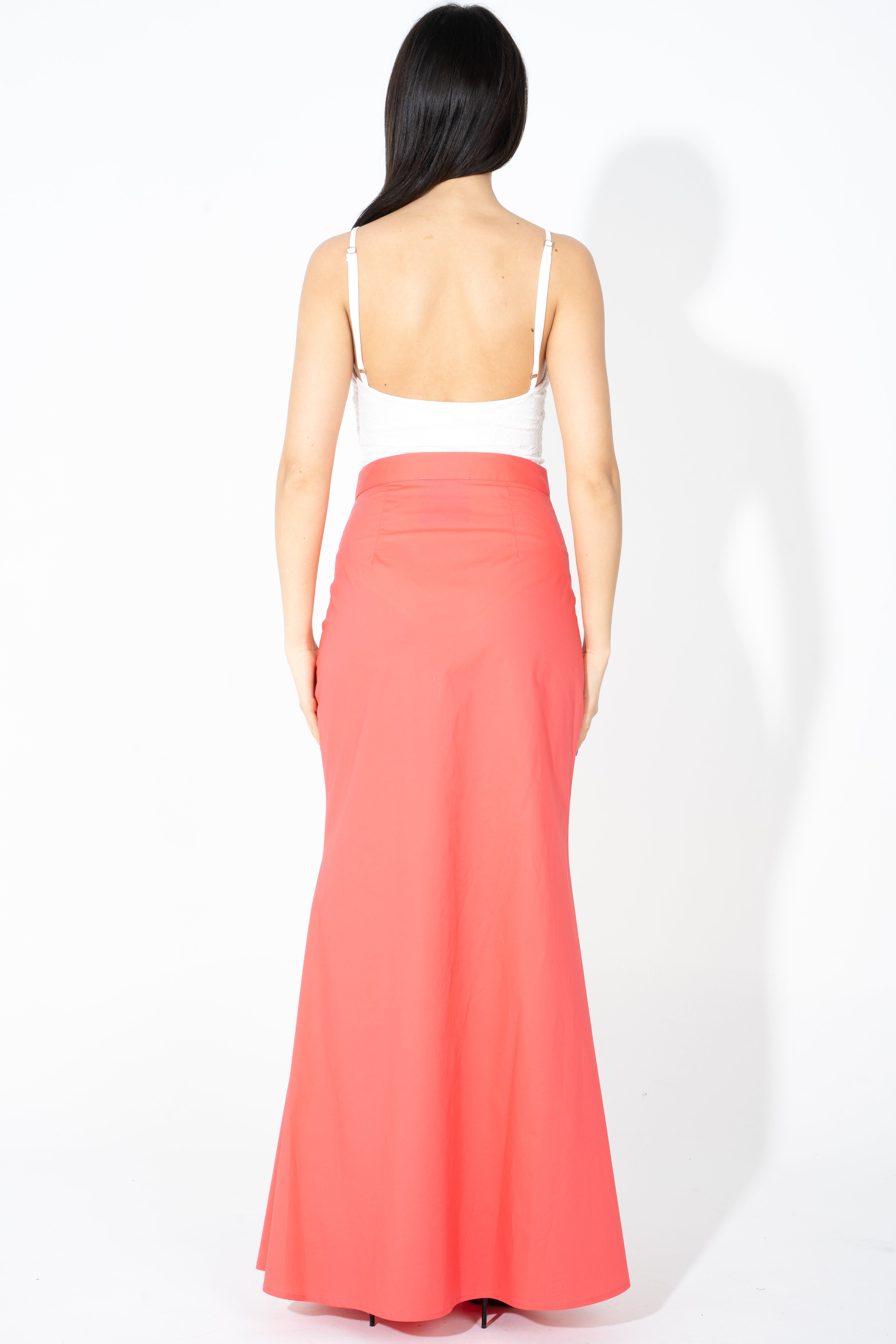 Gonna lunga con bottoncini