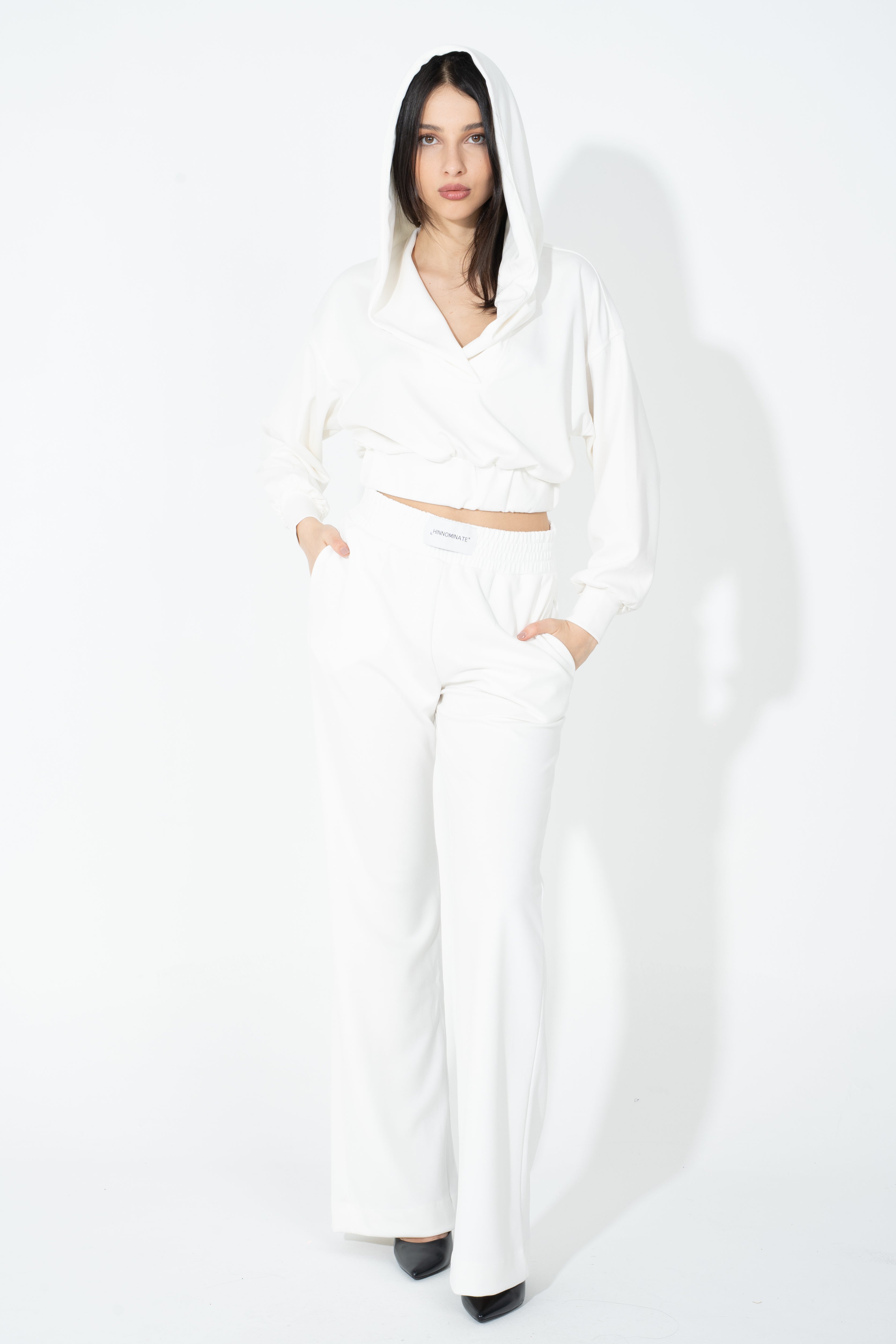 Pantalone tuta in tessuto morbido