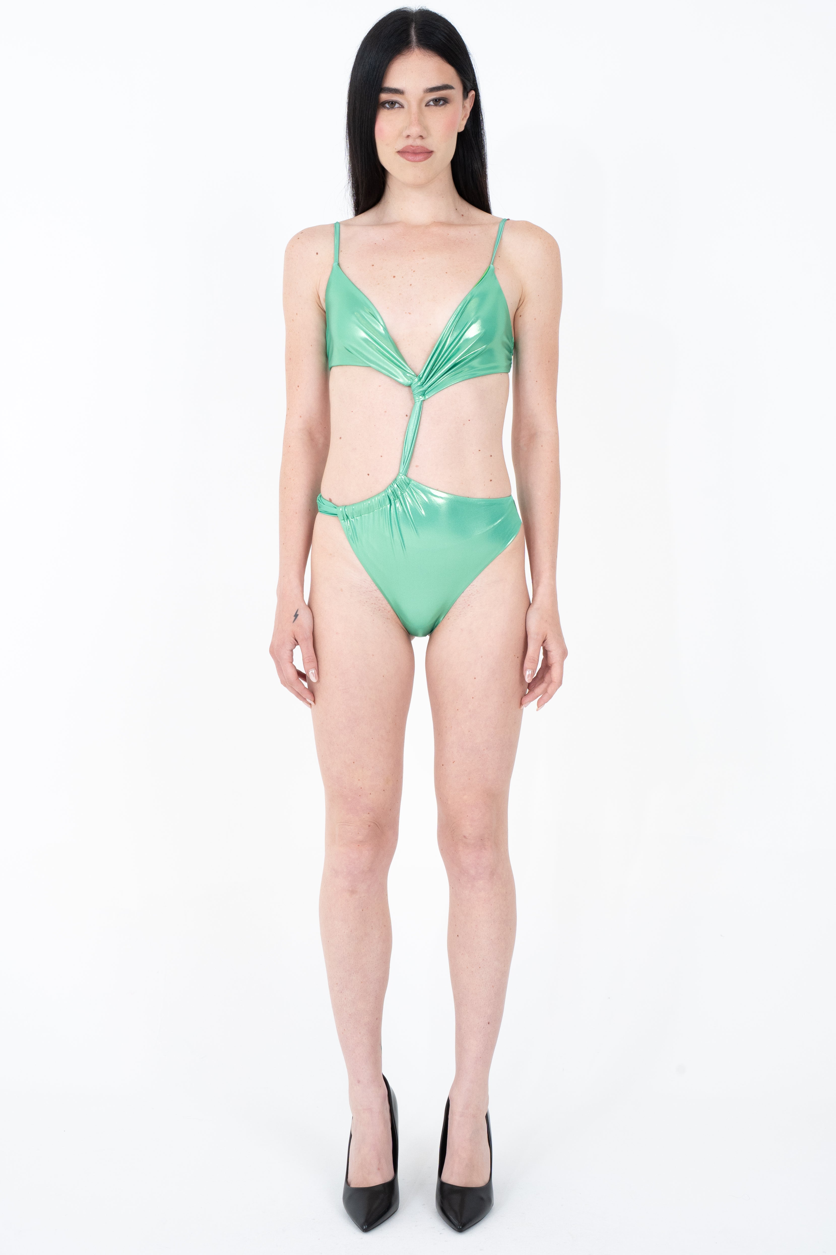 Costume monokini intero glasse' color
