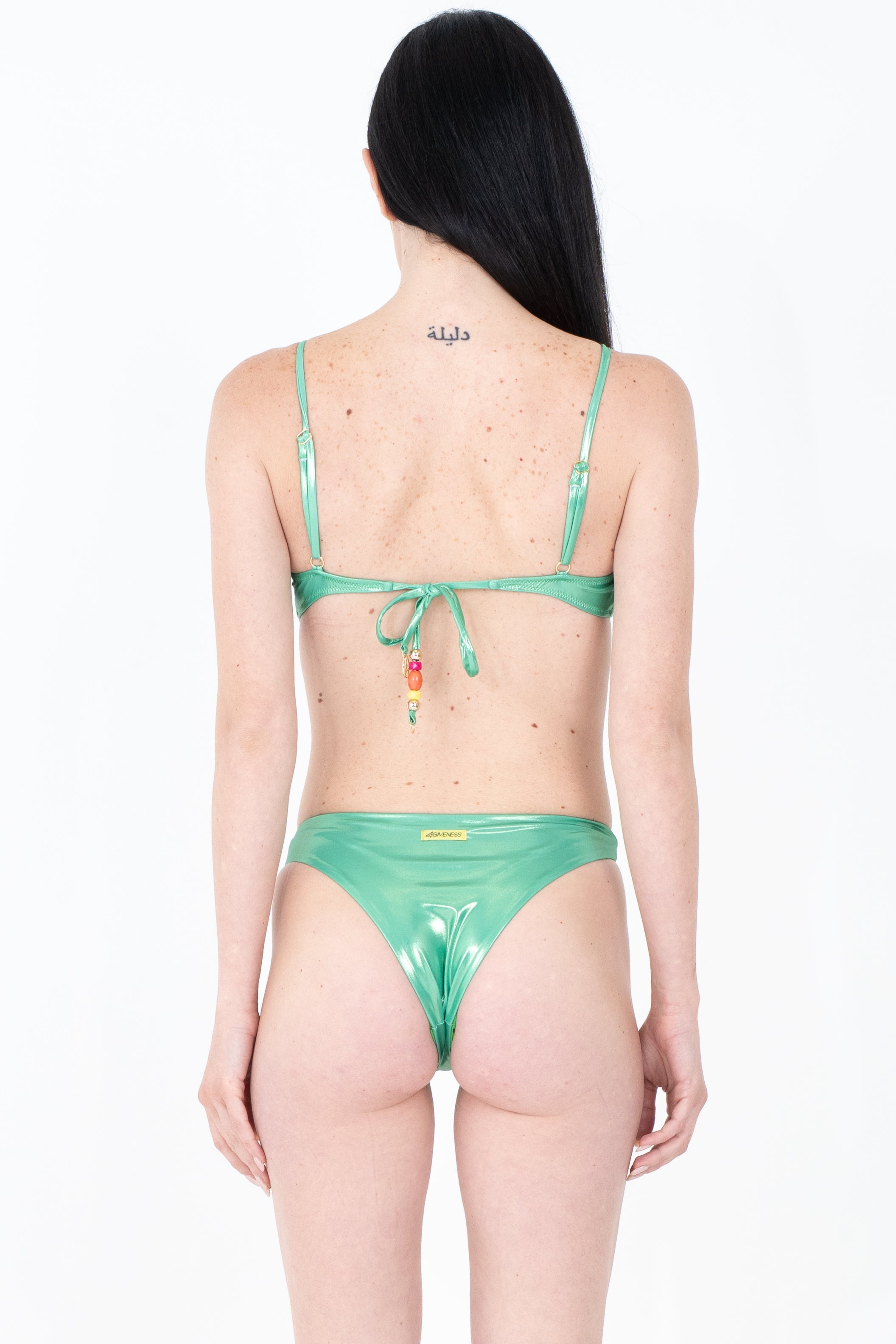 Costume monokini intero glasse' color