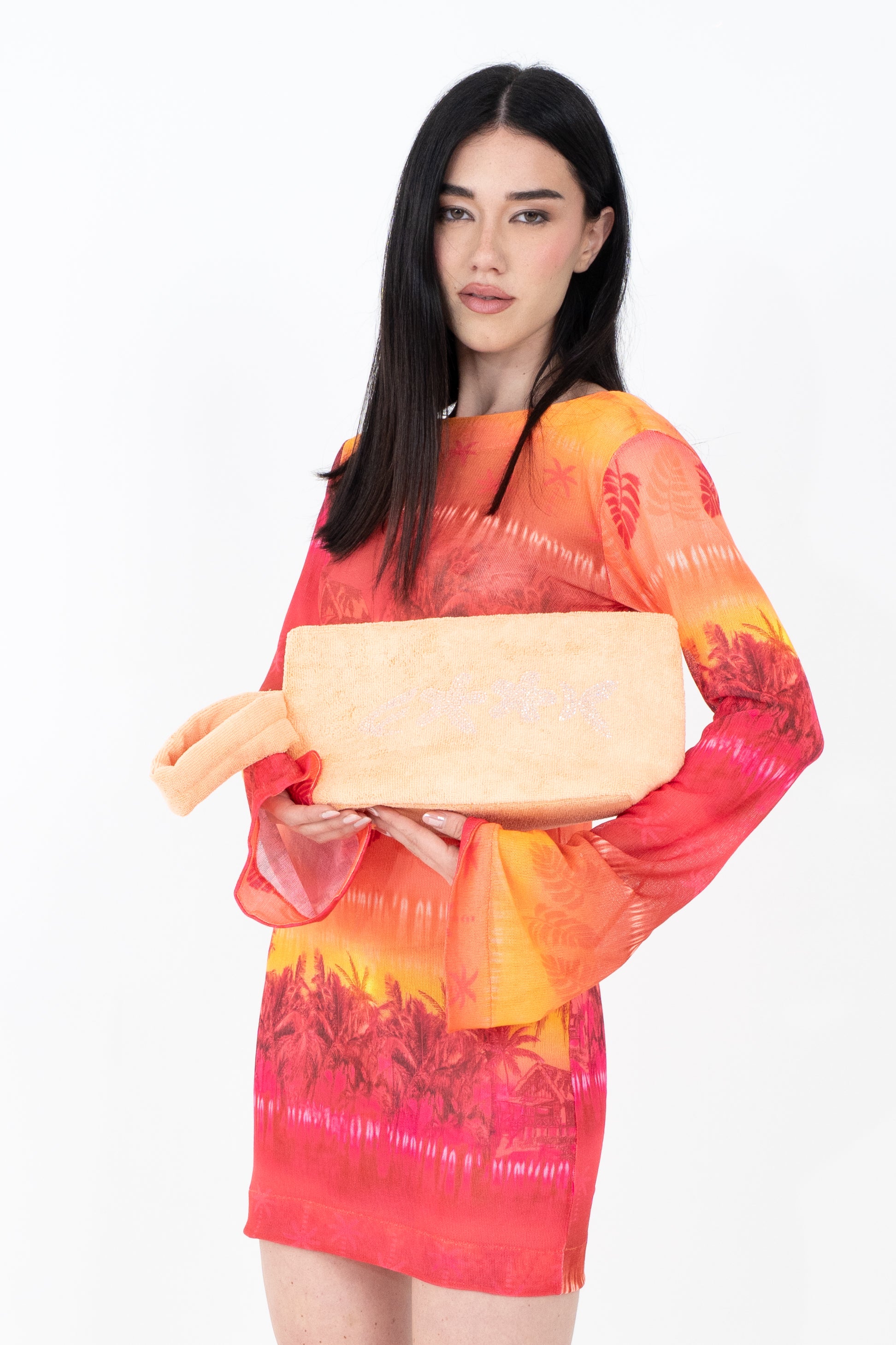 Pochette maxi in spugna