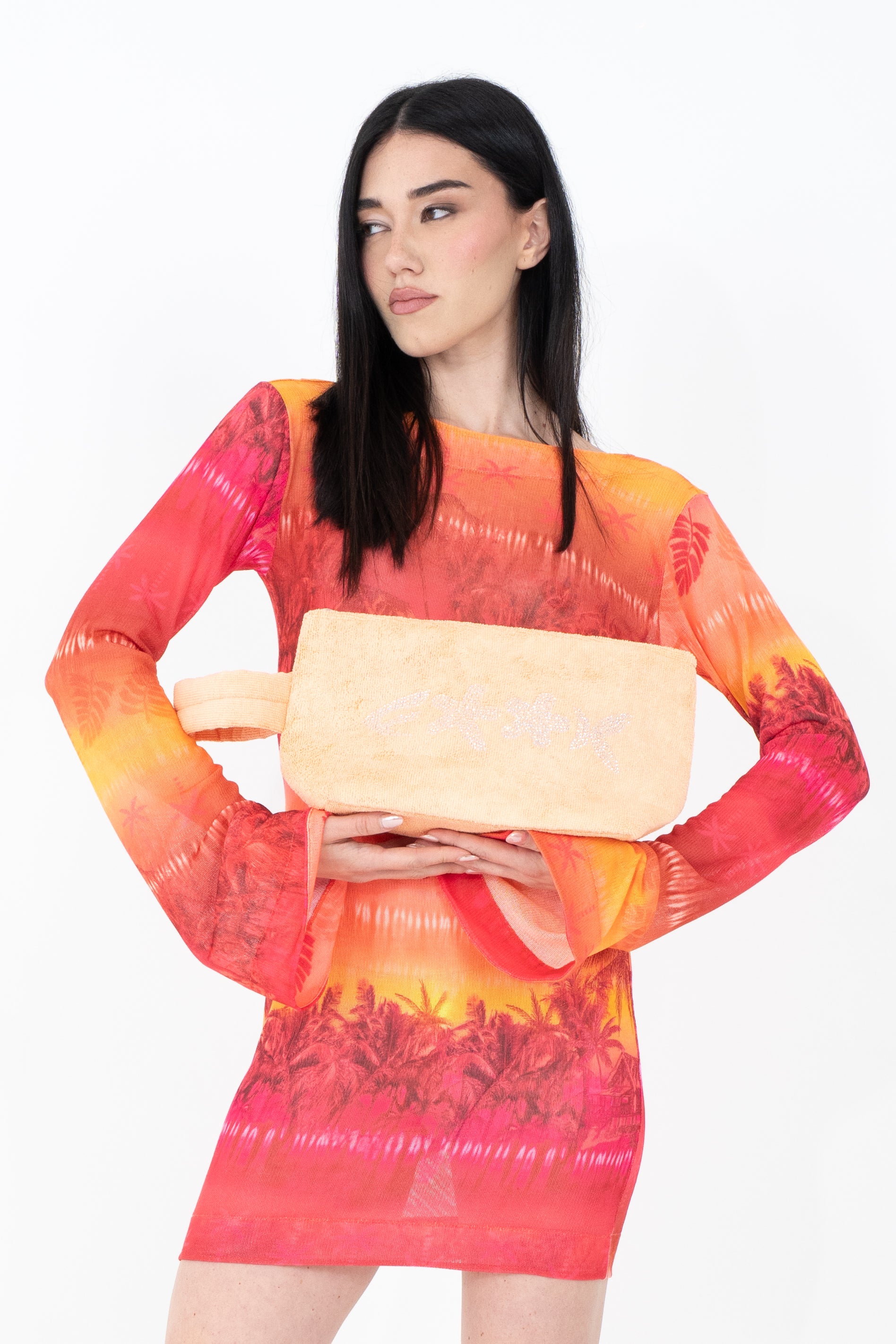 Pochette maxi in spugna